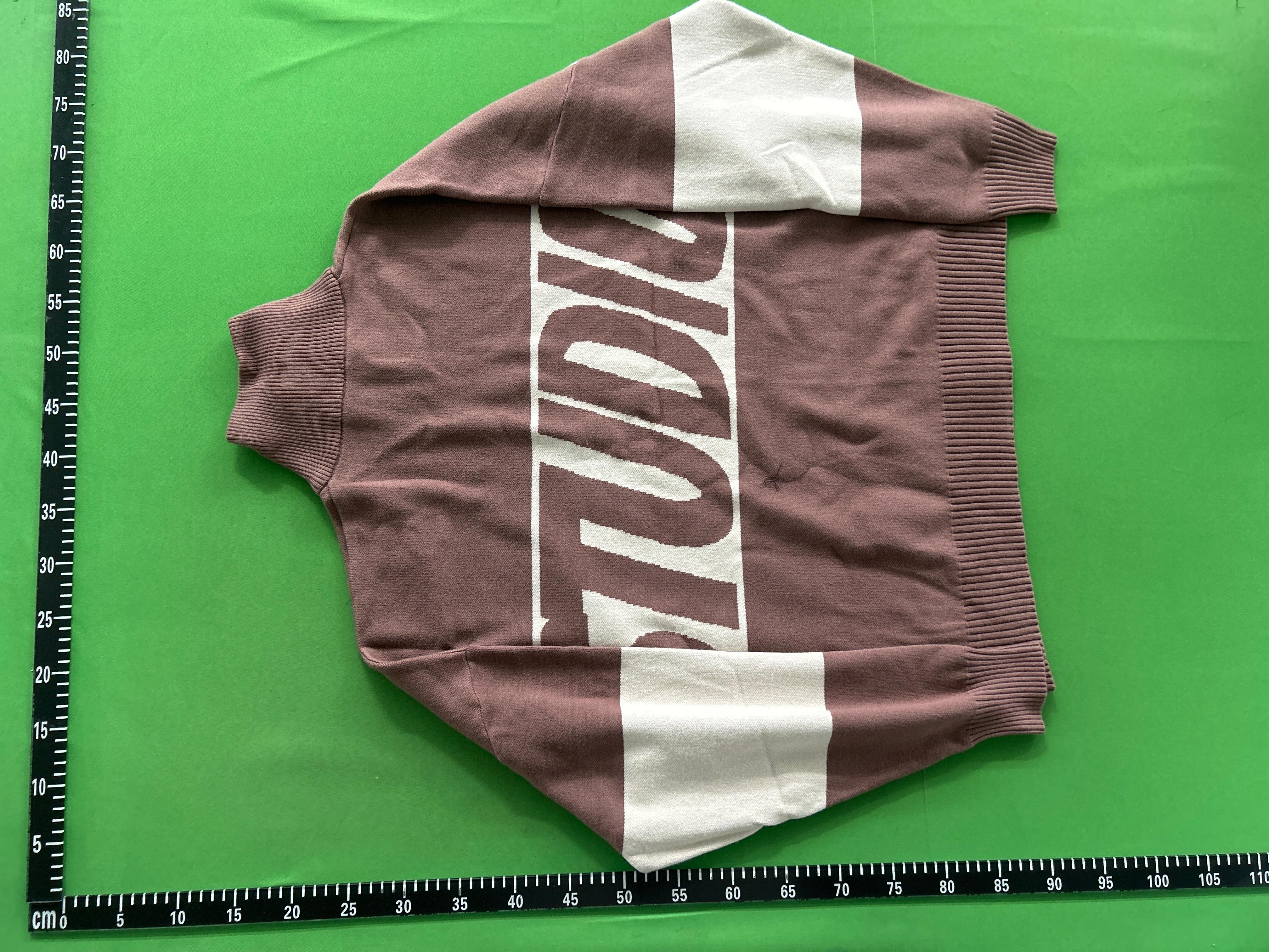 Foto QC 8 de Supreme Zip Sweater Logo Pattern Navy
