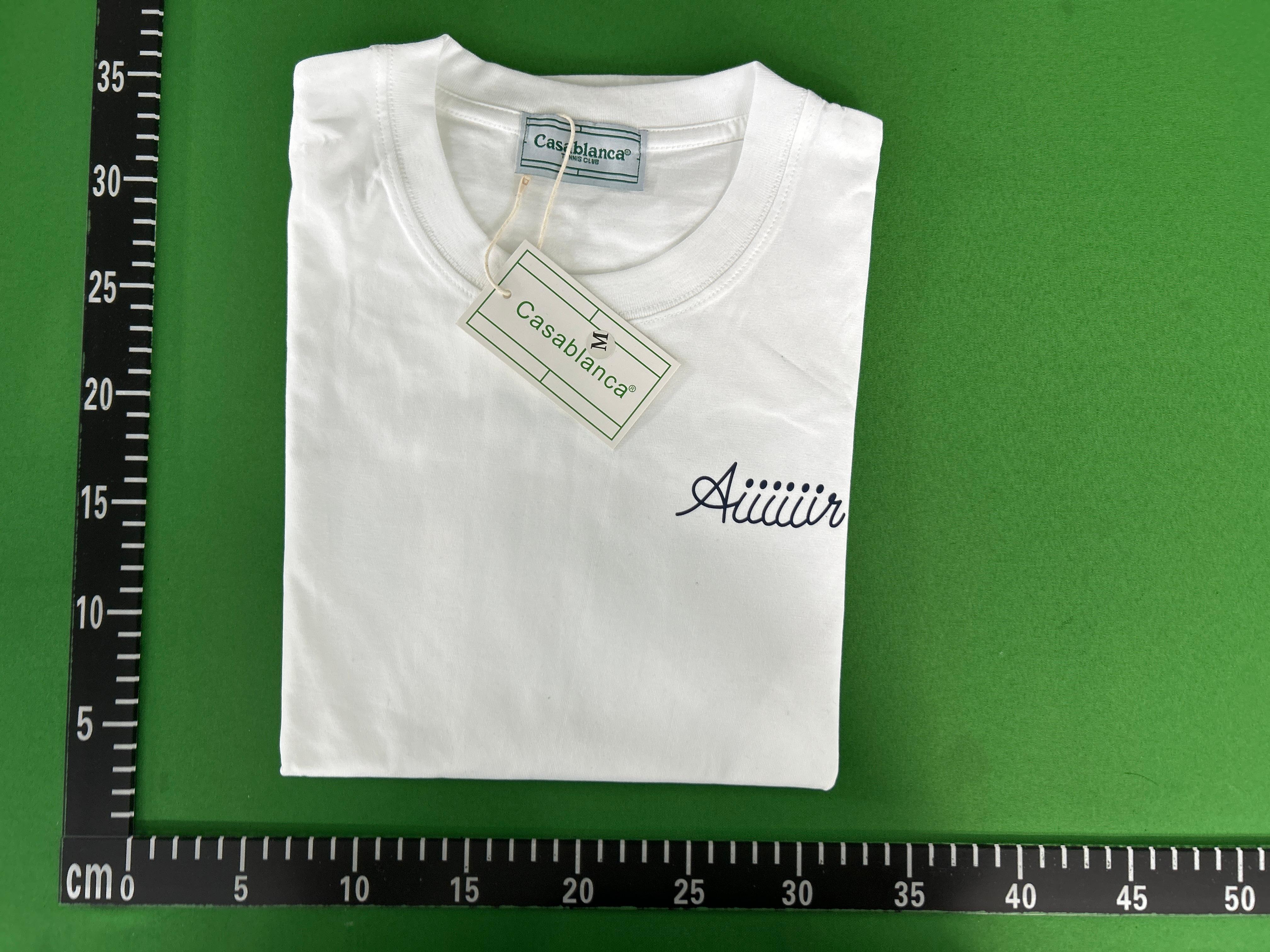 Foto QC 1 de Casablanca Tennis Club T-shirt Chogolees Graphic Black