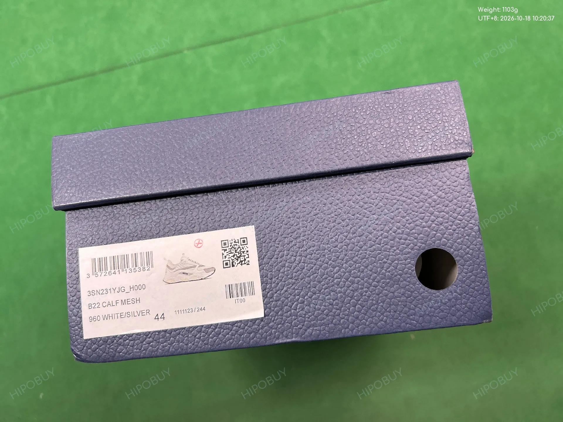 Foto QC 8 de Dior B22 Low Black White Reflective