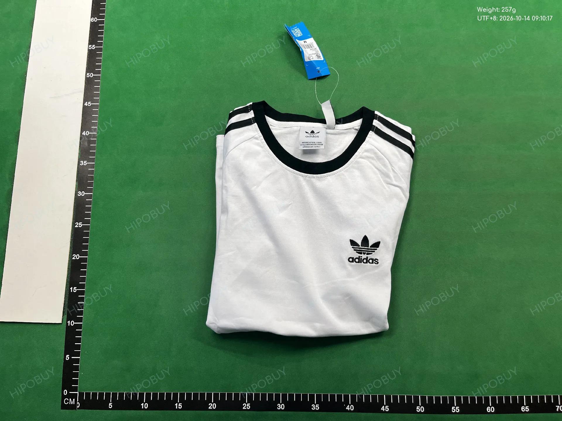 Foto QC 4 de adidas Originals T-shirt 3-Stripes Trefoil Logo Black White