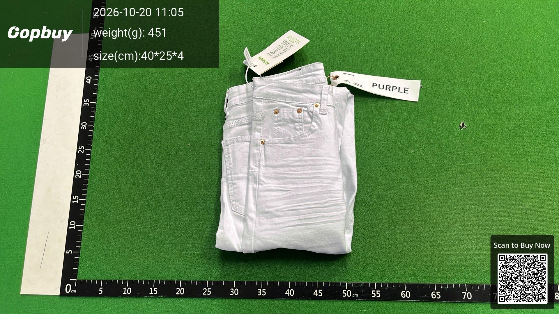 Foto QC 4 de Purple Brand P001 Jeans Slim White