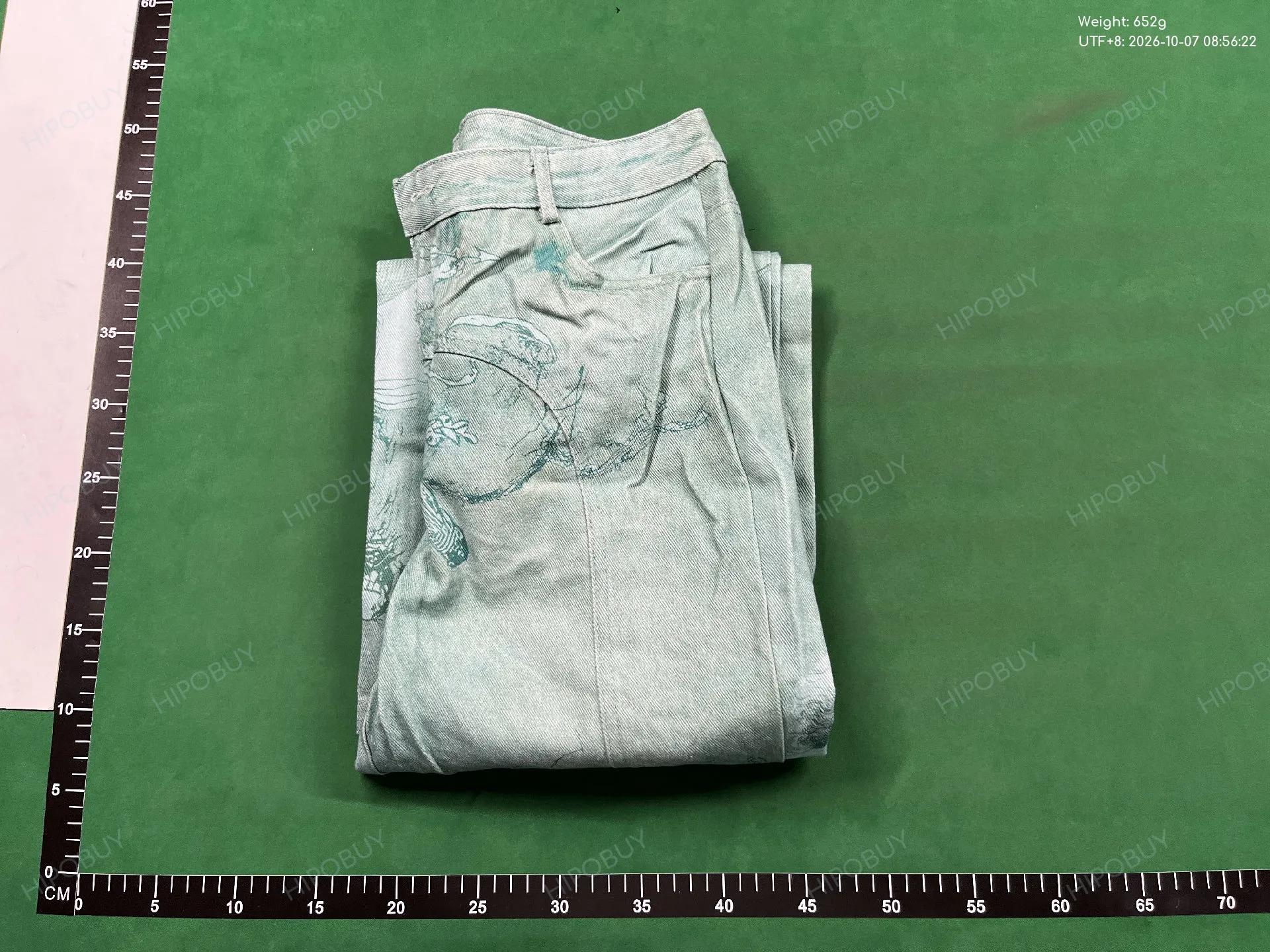 Foto QC 4 de Unbranded Jeans Graffiti Light Blue