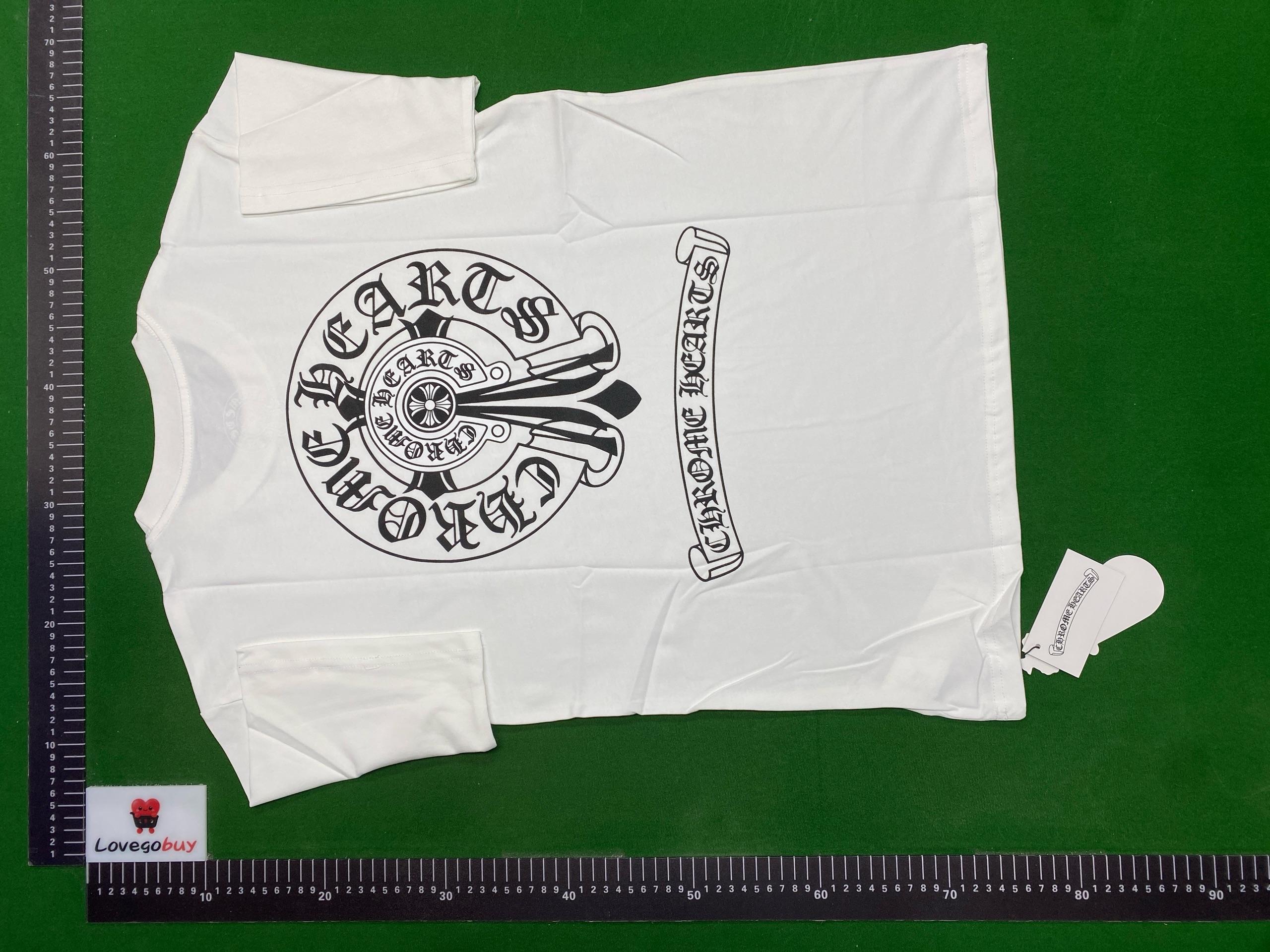 Foto QC 2 de Chrome Hearts Horseshoe Logo Pocket T-shirt Black