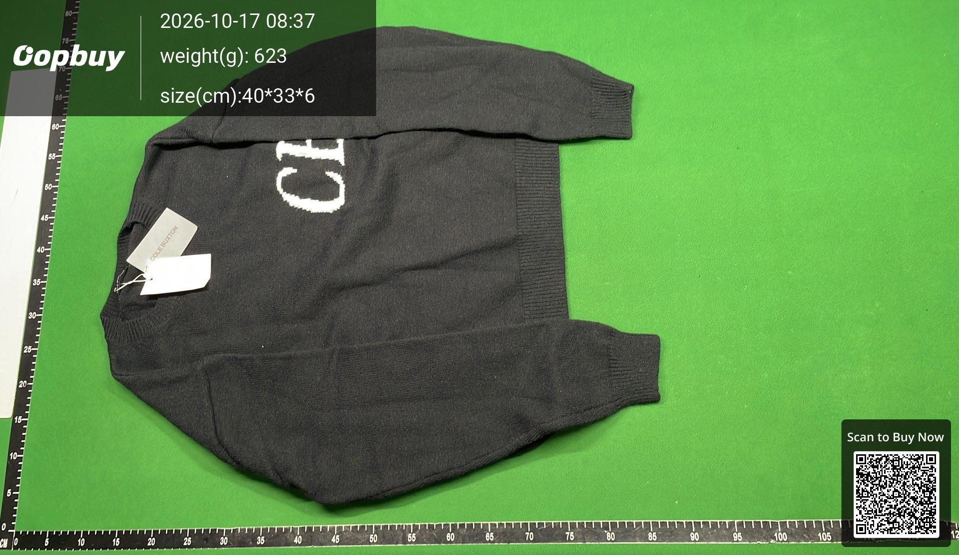 Foto QC 2 de Cole Buxton Knit Sweat Shorts Black