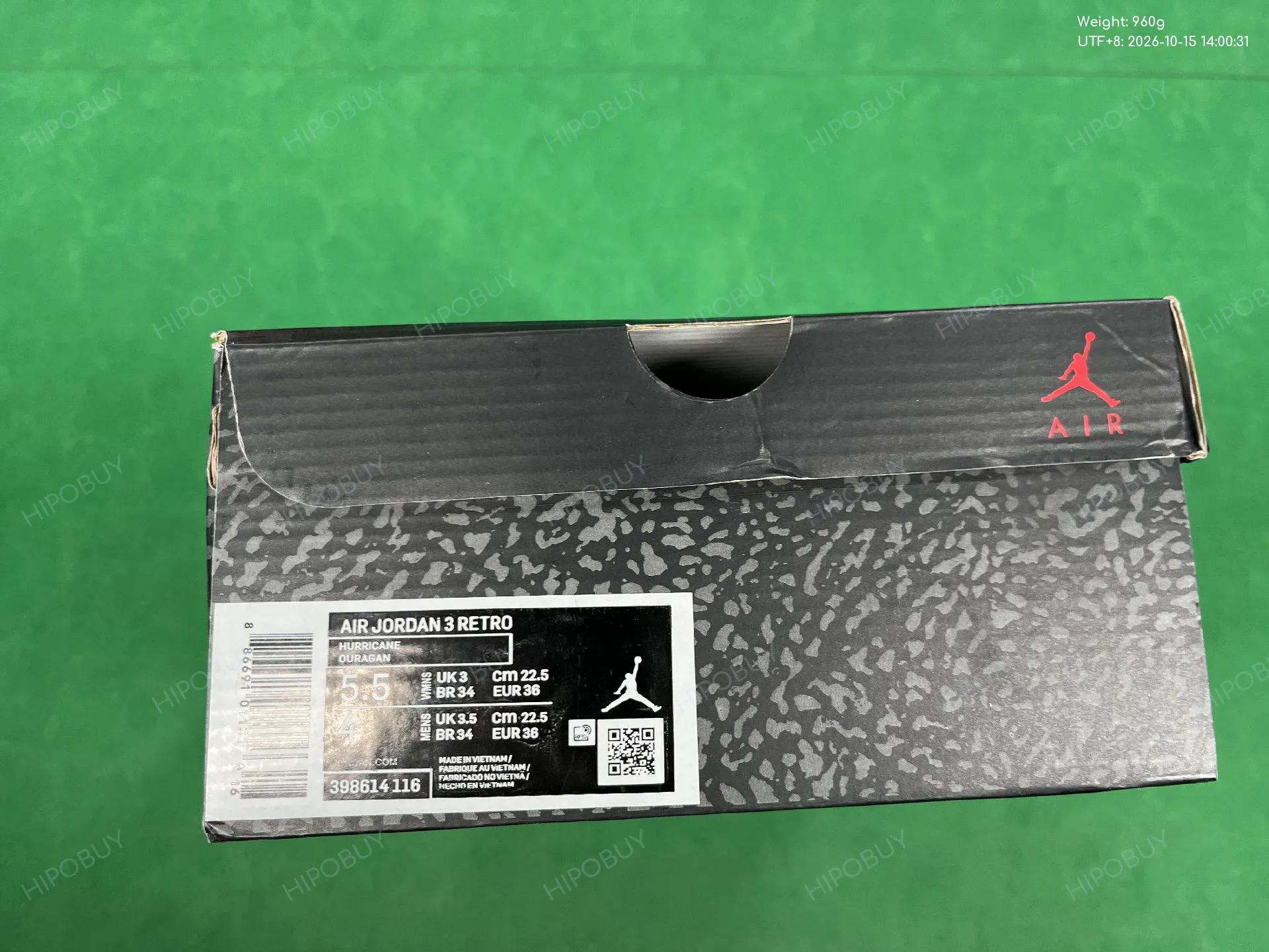 Foto QC 8 de Jordan 3 Retro SP J Balvin Medellin Sunset FN0344-901