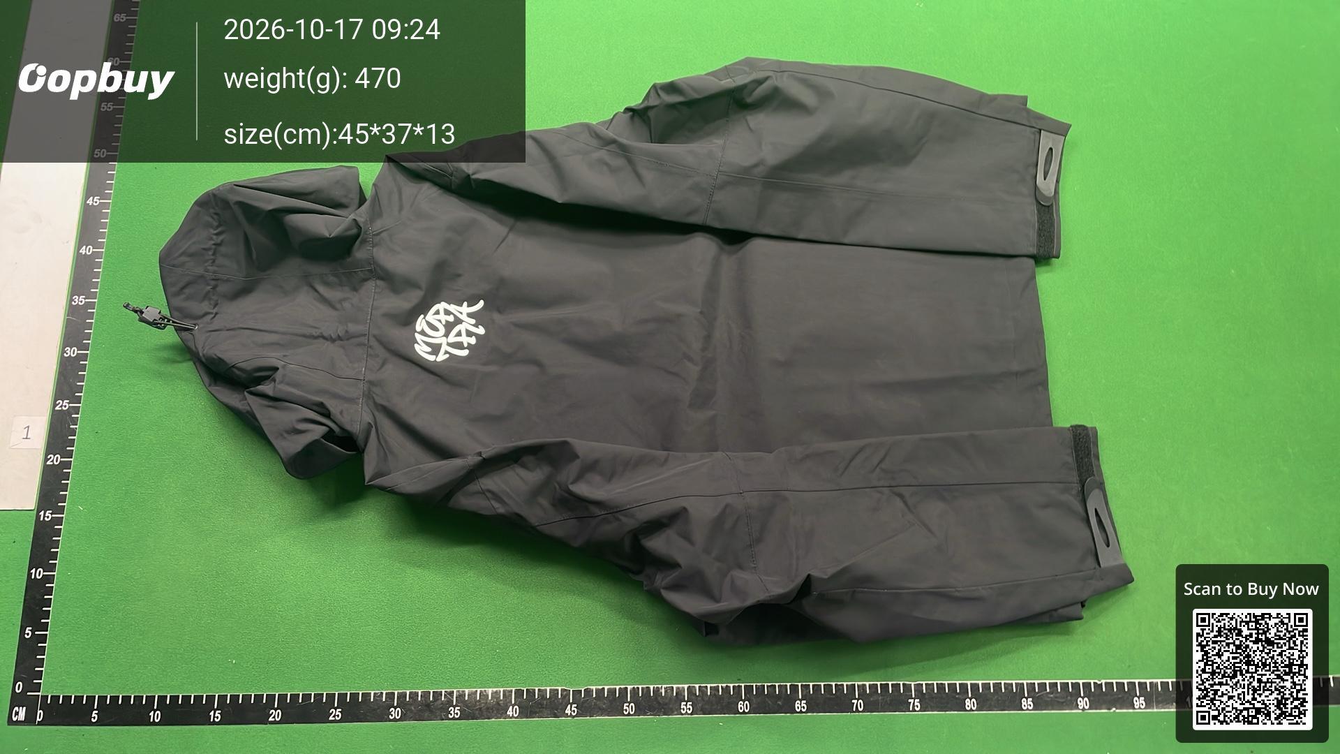Foto QC 7 de Mertra Softshell Jacket Waterproof Reflective Hooded Grey