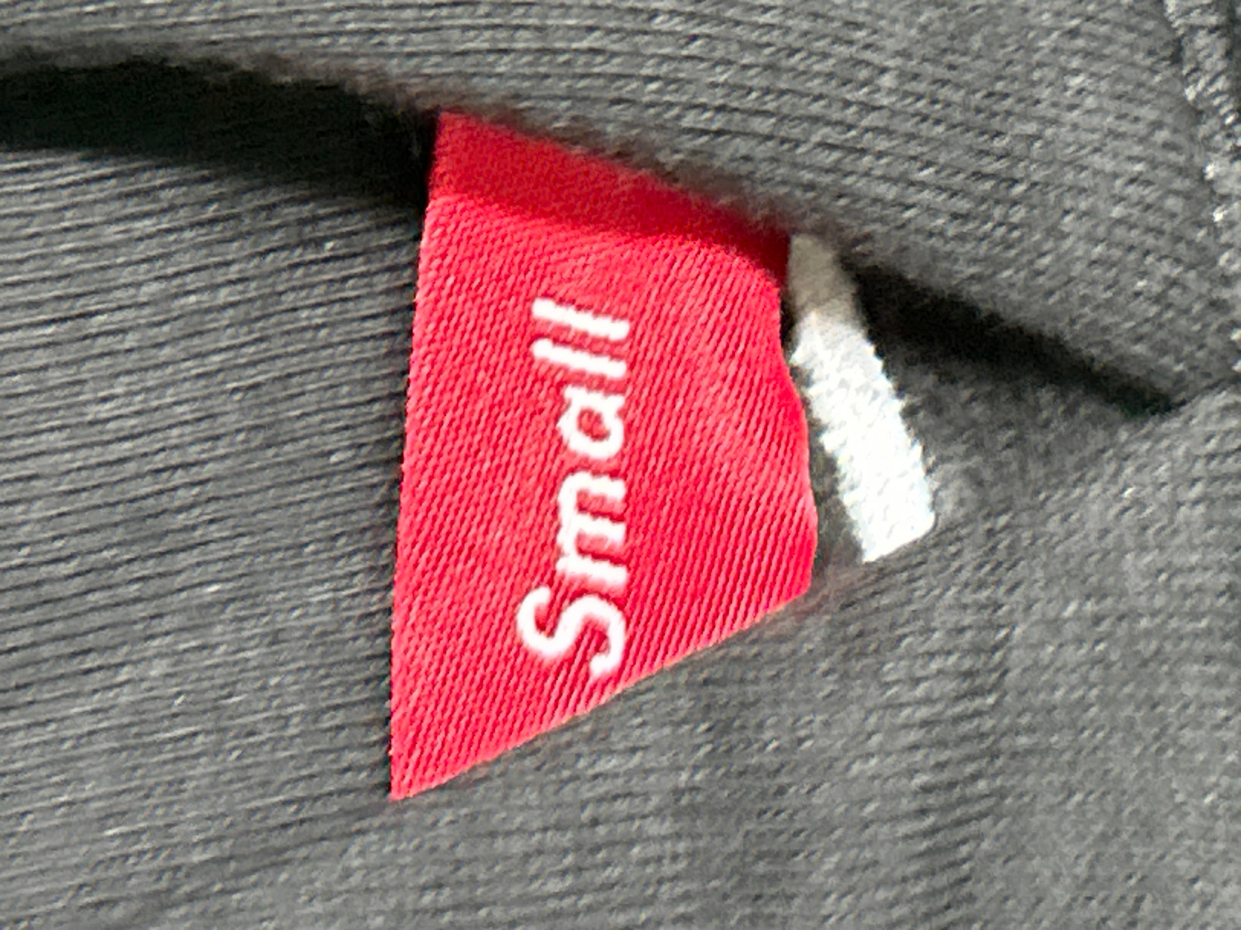 Foto QC 7 de Supreme 2014 Arched Logo 99 Long Sleeve Football Jersey Black