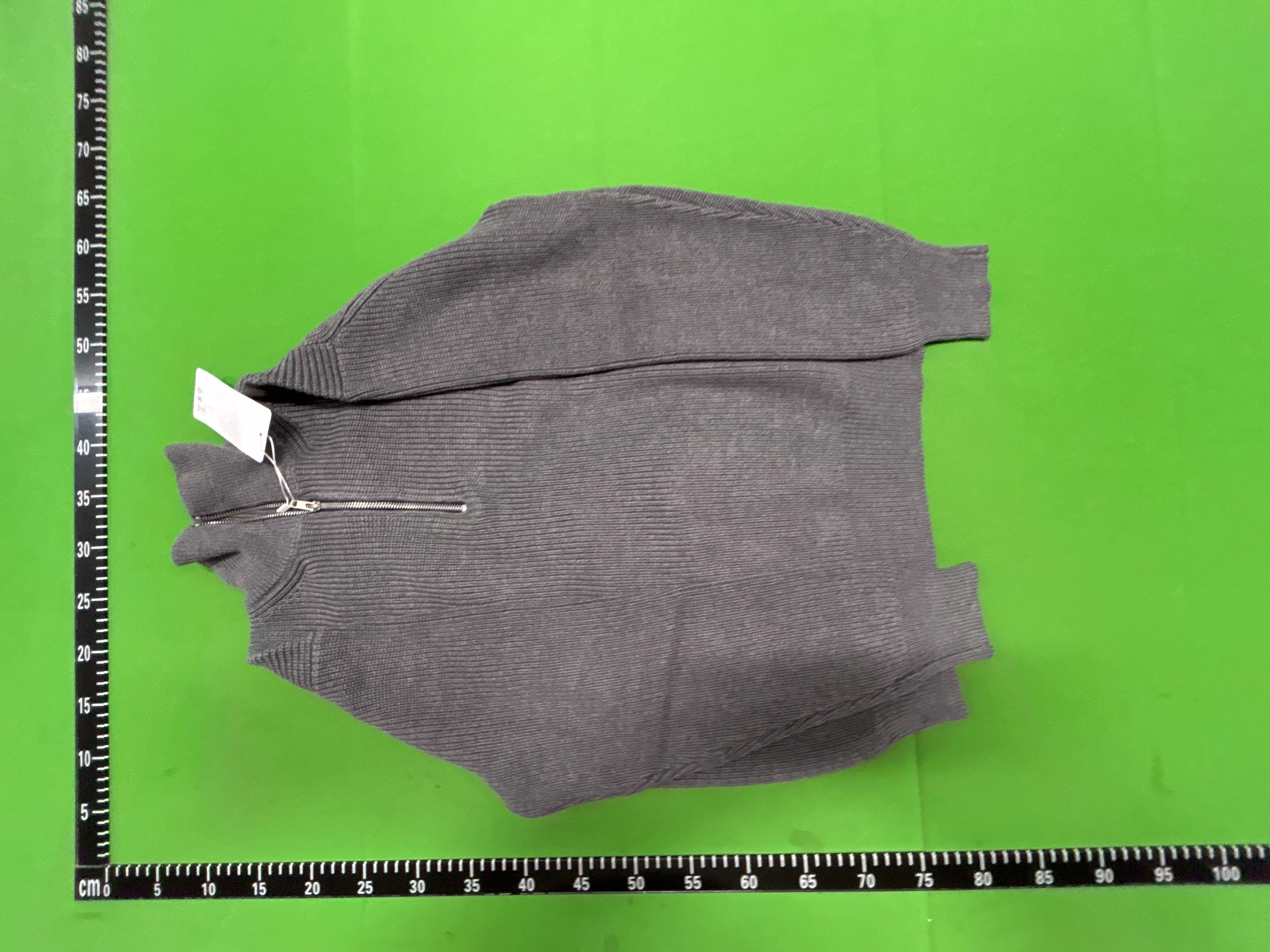 Foto QC 4 de Maison Margiela Zip Sweater Grey