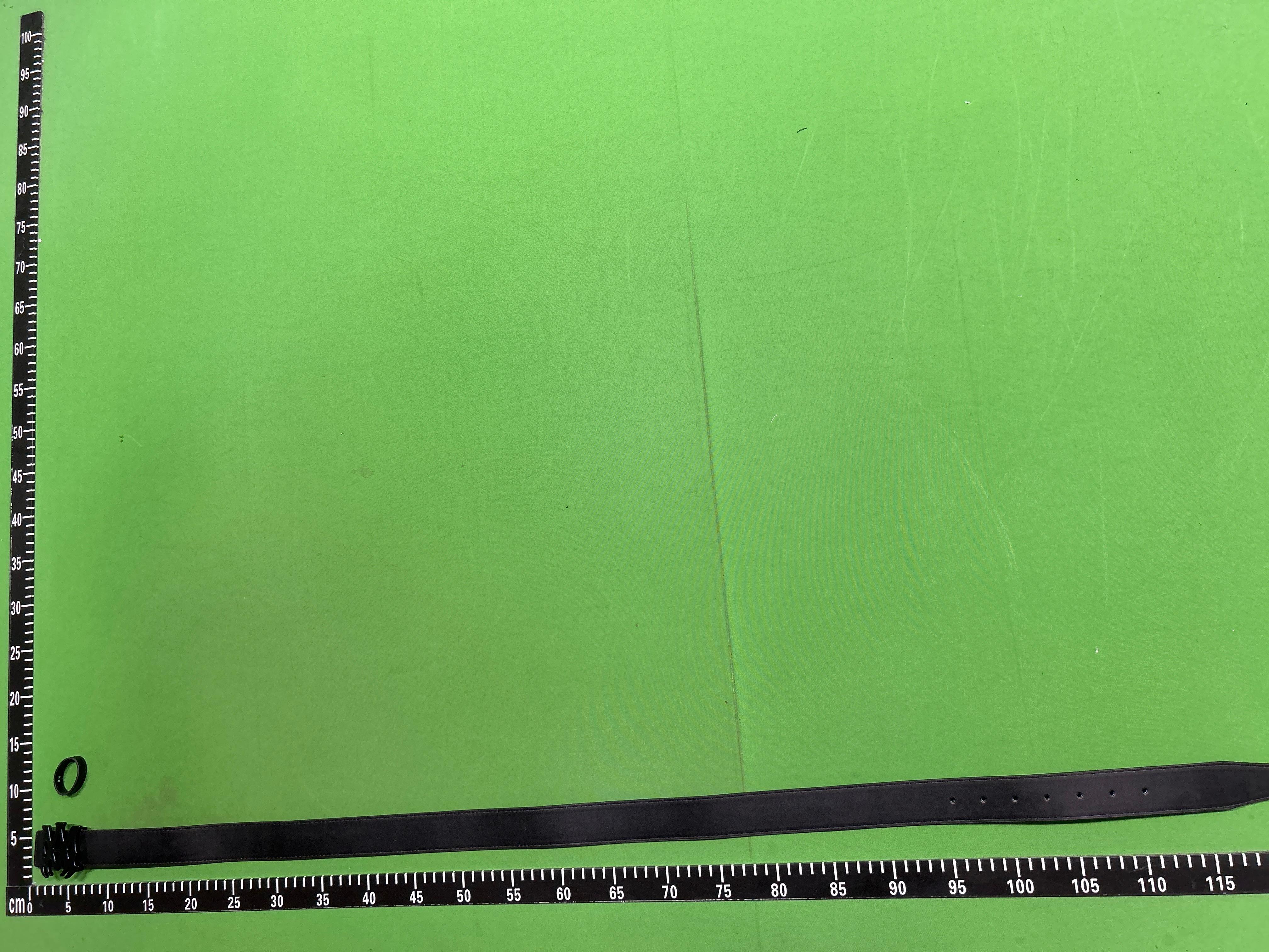 Foto QC 2 de Amiri Logo Buckle Belt Black
