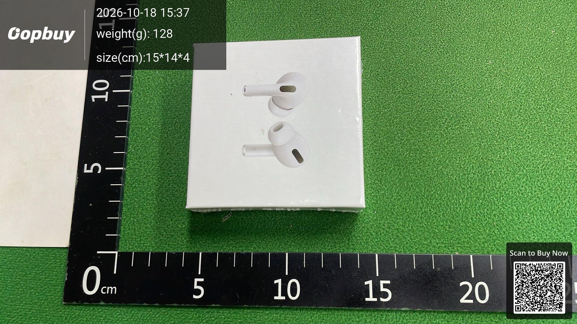 Foto QC 3 de Apple AirPods Pro (2nd Generation) White