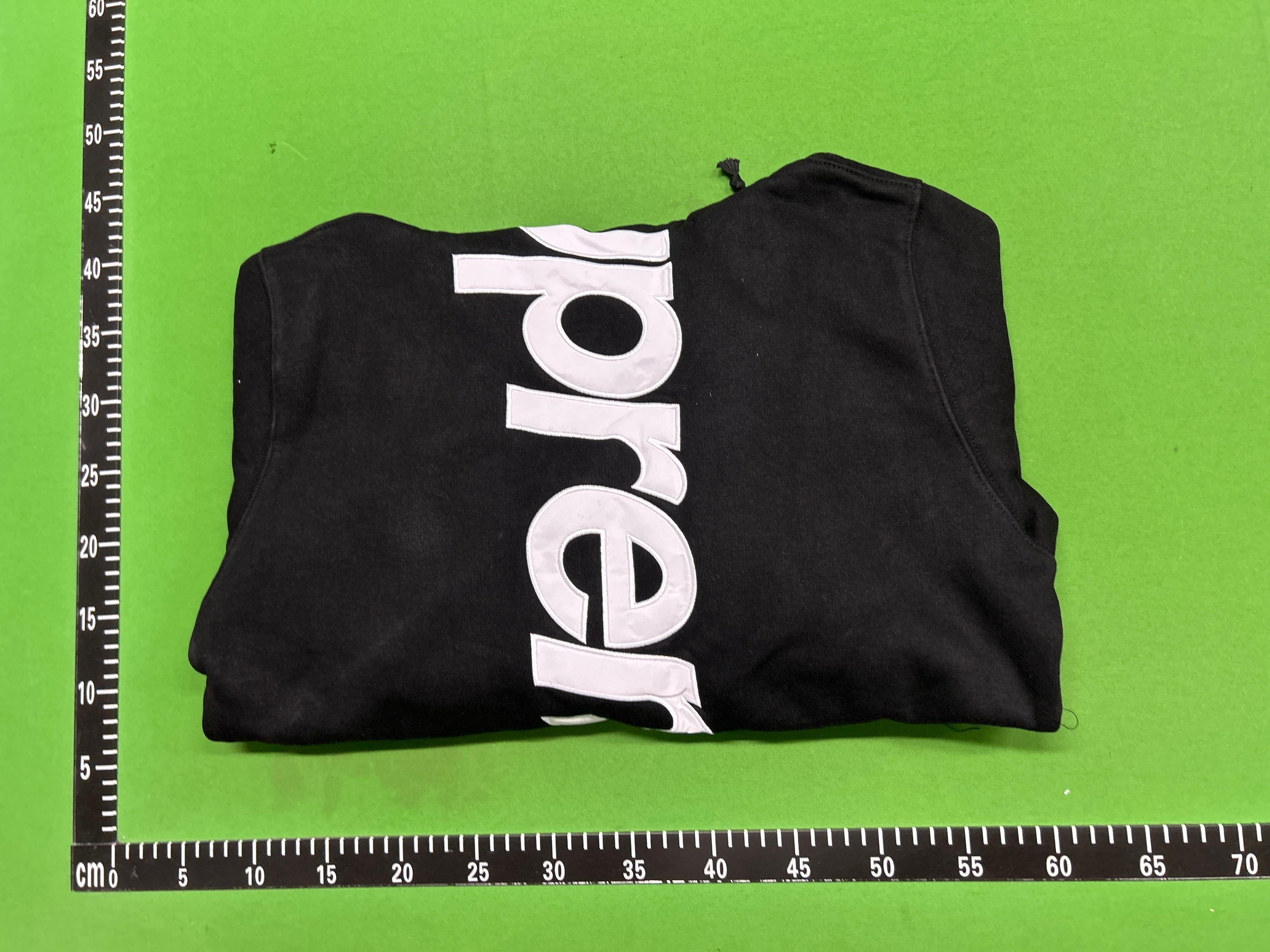 Foto QC 5 de Supreme 2014 Arched Logo 99 Long Sleeve Football Jersey Black