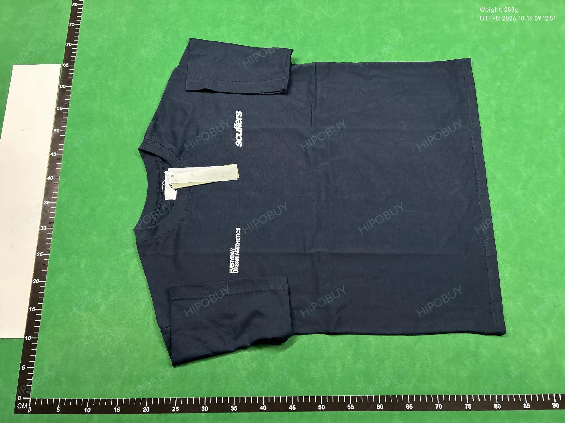 Foto QC 6 de Scuffers SS26 T-shirt Everyday Urban Aesthetics Graphic White