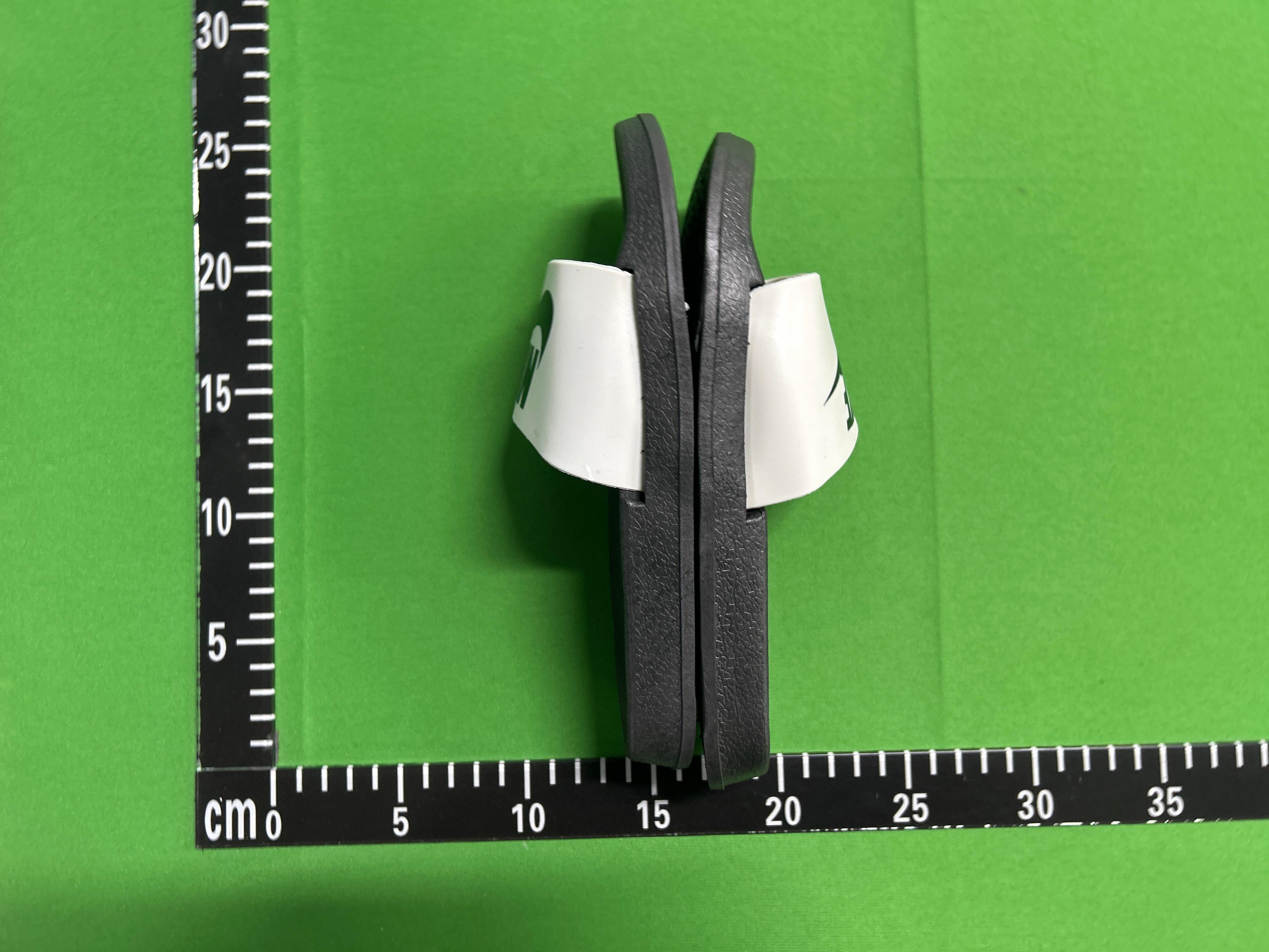 Foto QC 3 de Nike Benassi Swoosh Slide Foam Black White