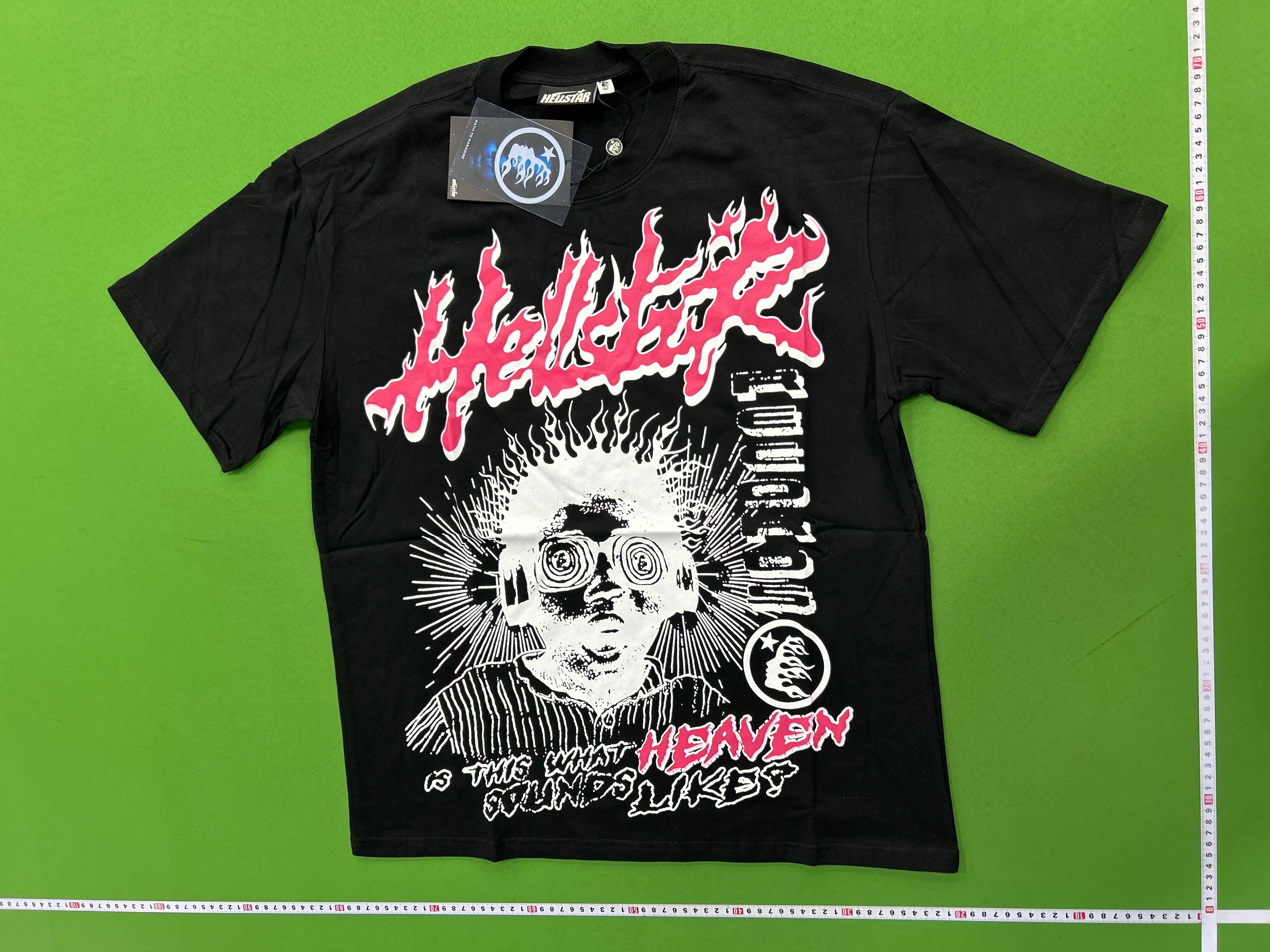 Foto QC 3 de Hellstar Yoga Skeleton T-shirt Washed Black
