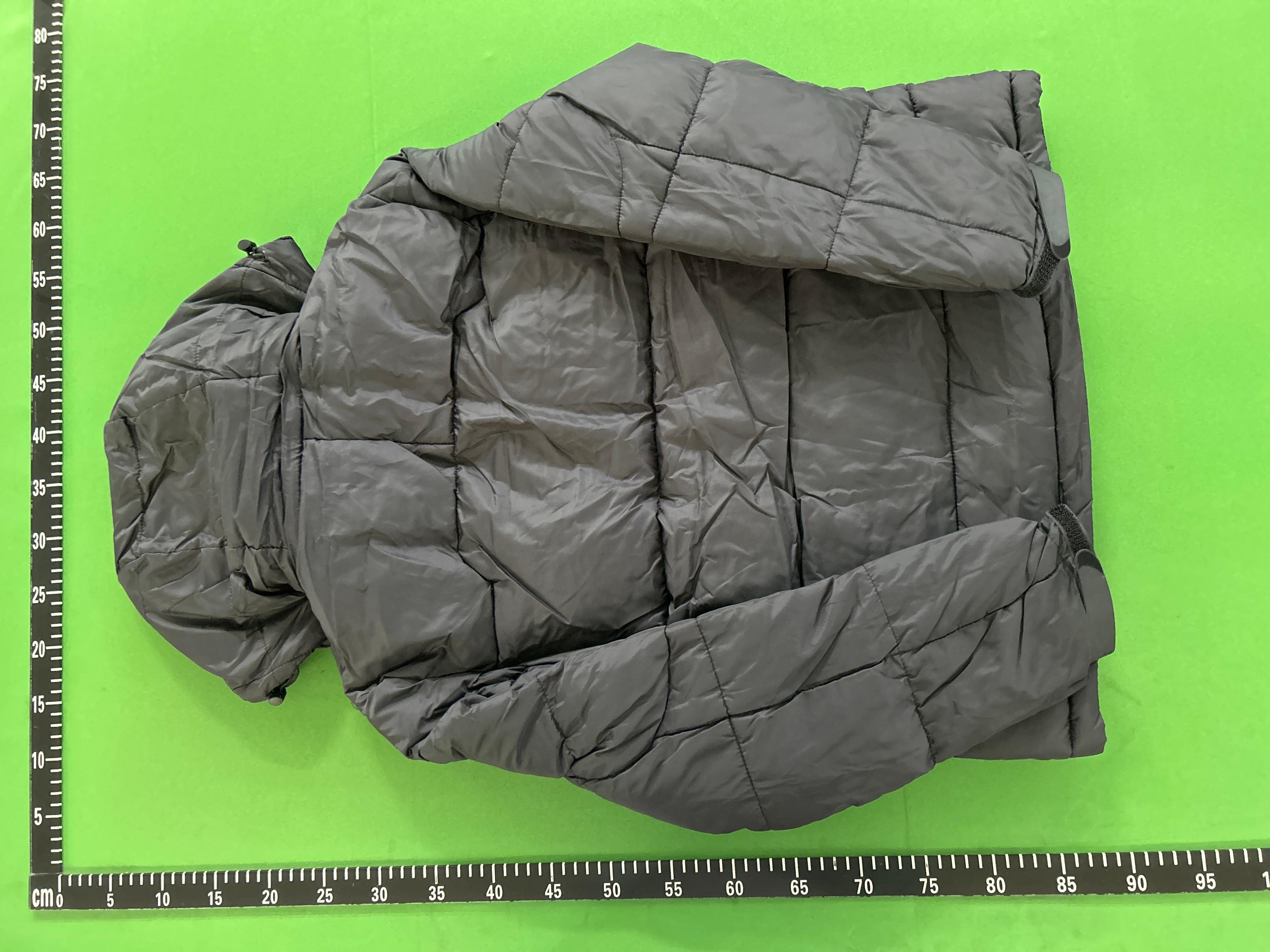 Foto QC 4 de Polo Ralph Lauren Puffer Jacket Detachable Hood Embroidered Pony Grey