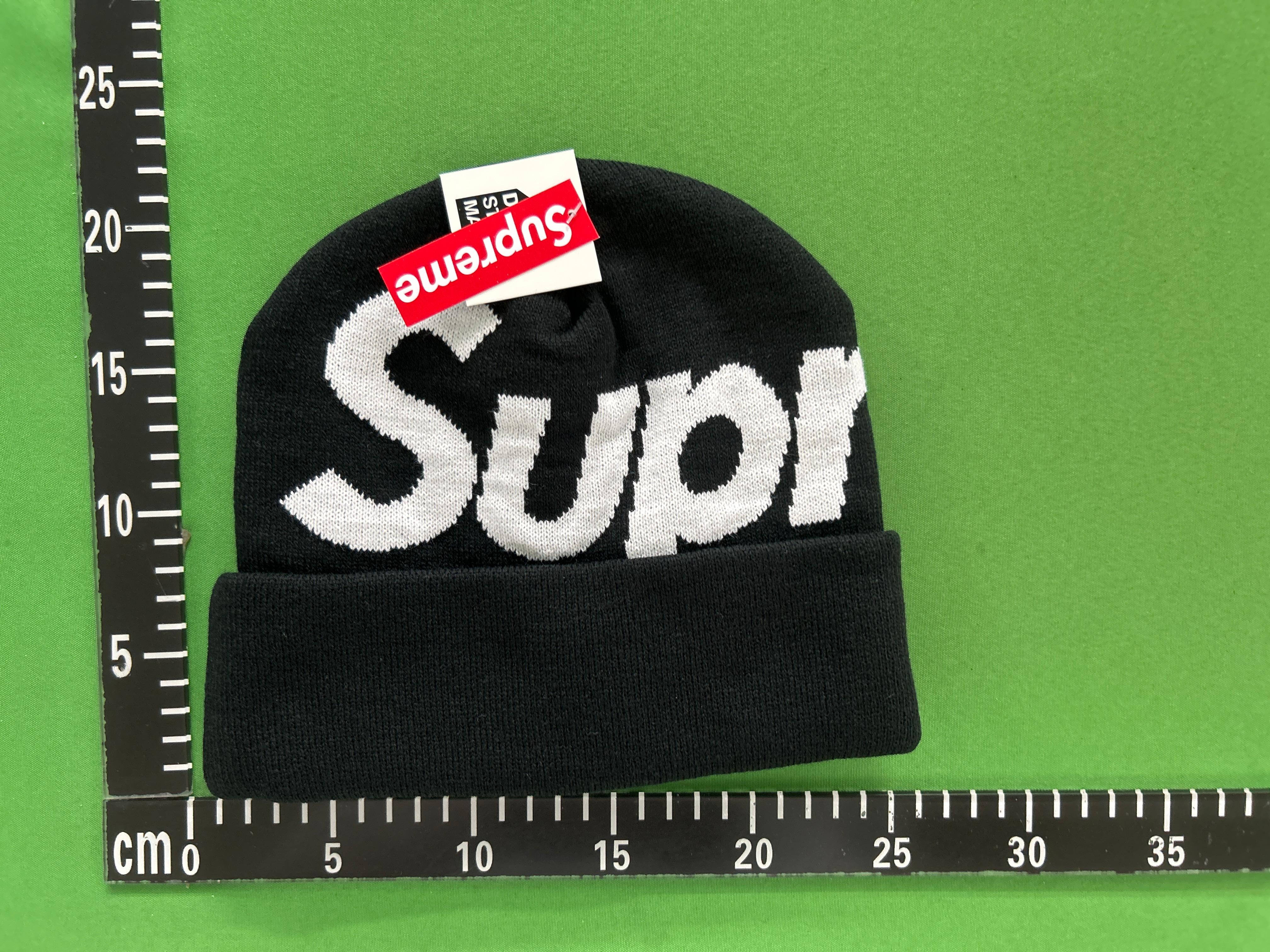 Foto QC 8 de Supreme Big Logo Beanie Slate