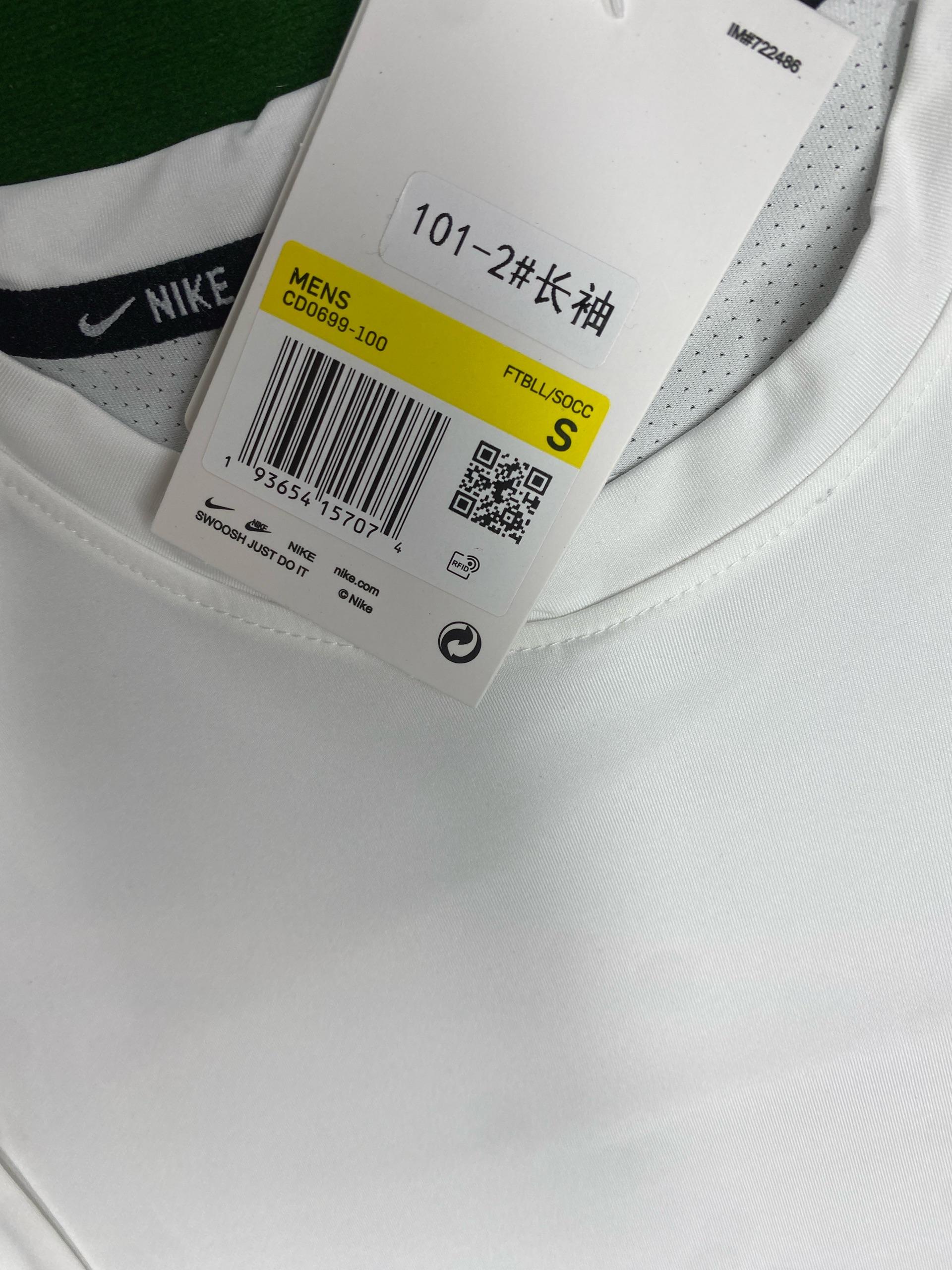 Foto QC 3 de Nike Pro Dri-FIT Leggings 3/4 Outlined Swoosh White