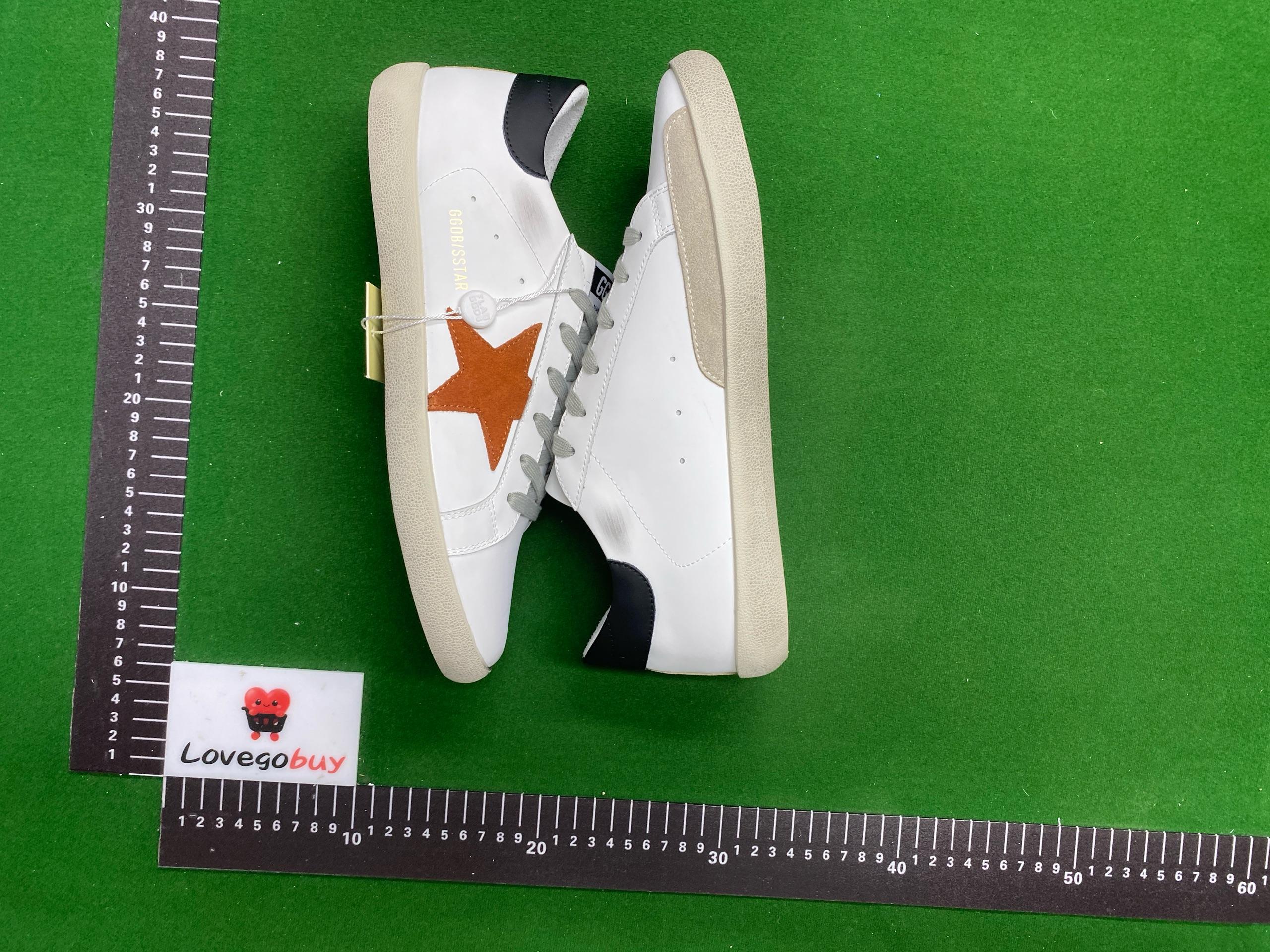 Foto QC 7 de Golden Goose Super-Star Low White Navy Blue Grey Suede Star