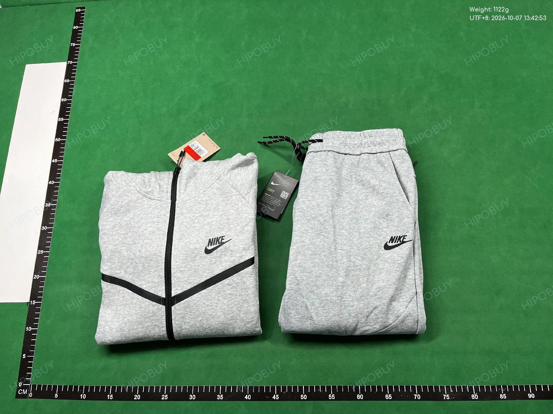 Foto QC 8 de Nike Windrunner Sweatpants Tech Fleece Grey Black
