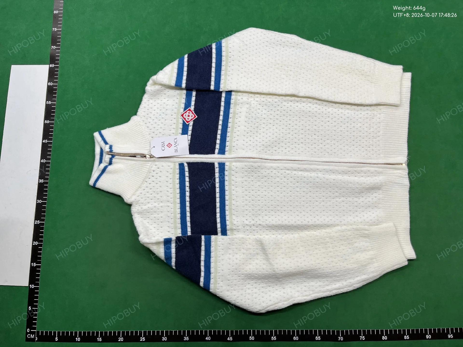 Foto QC 2 de Casablanca Shirt Checkered Knit Green