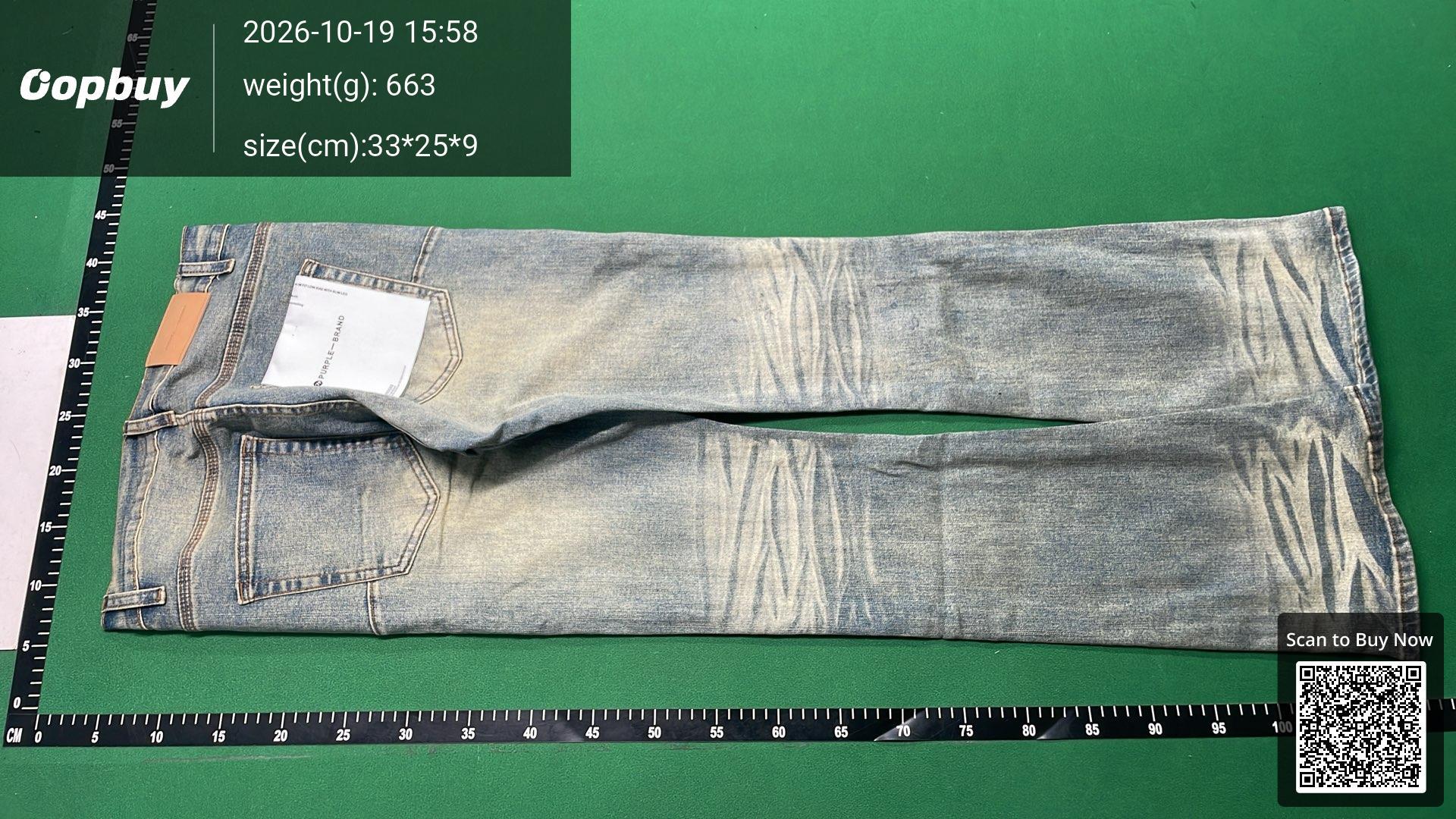 Foto QC 7 de Purple Brand P011 Jeans Straight Leg Faded Black