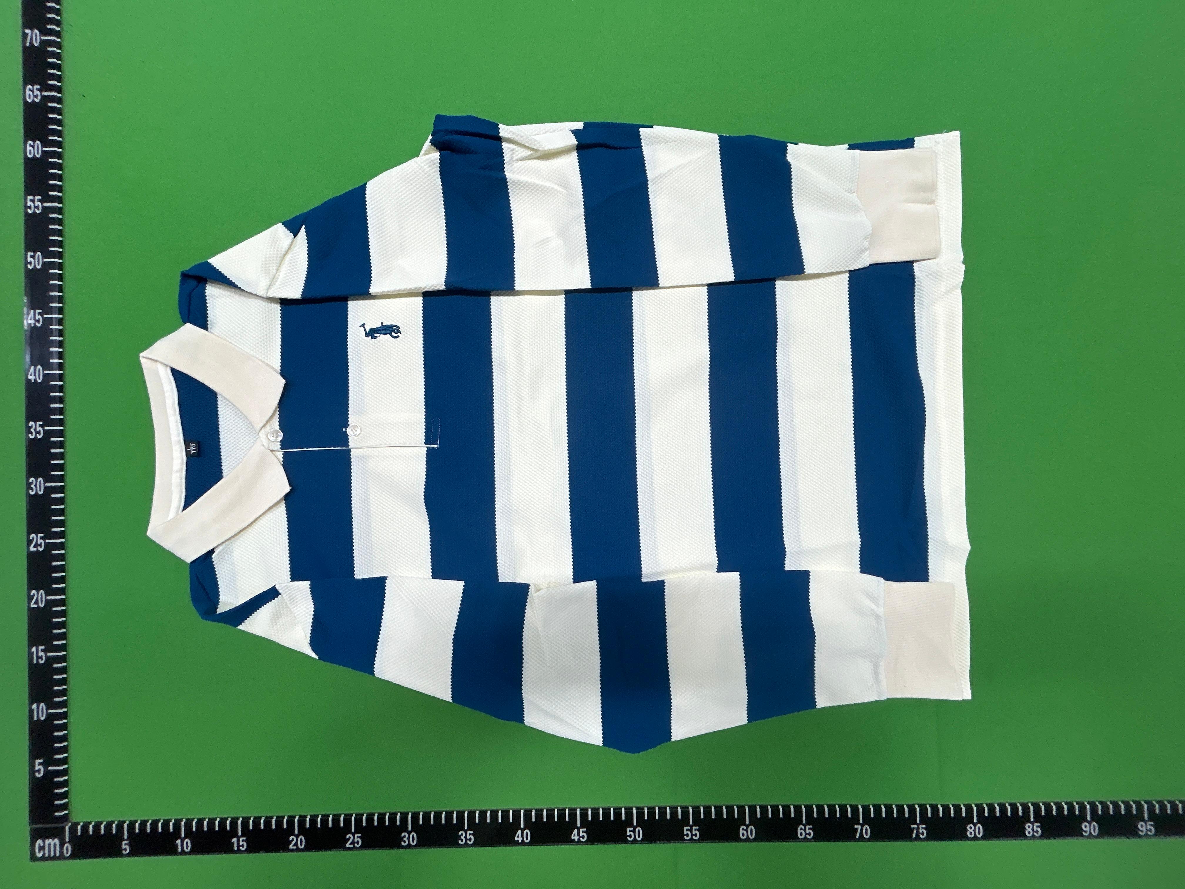 Foto QC 8 de Polo Ralph Lauren Shirt Striped Long-Sleeve Blue Cream