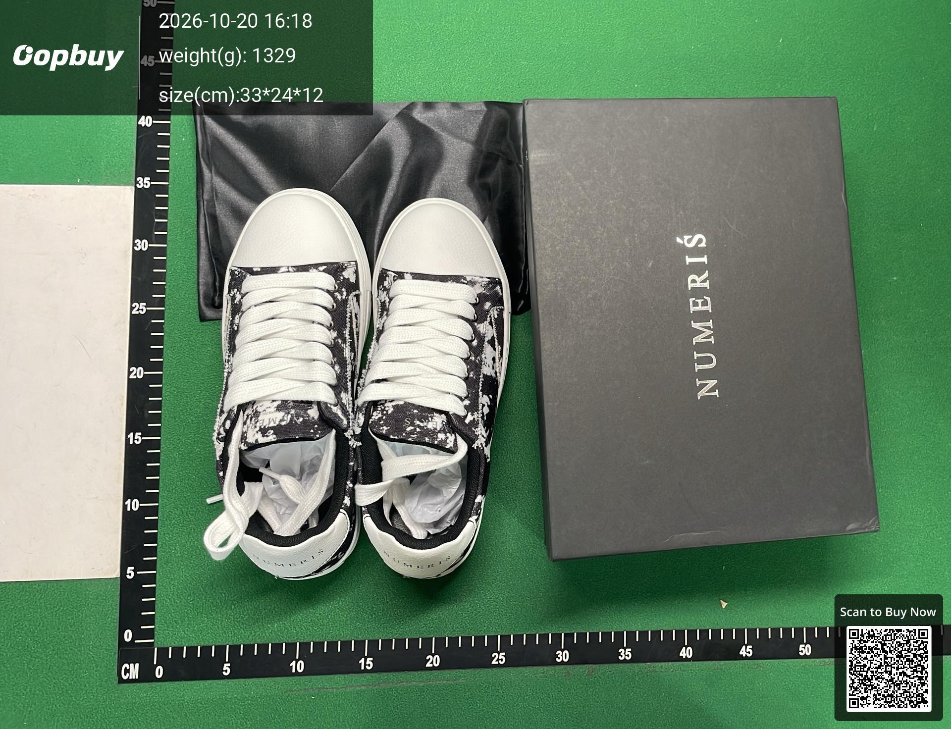 Foto QC 7 de Numeris Skate Shoe Low Grey White