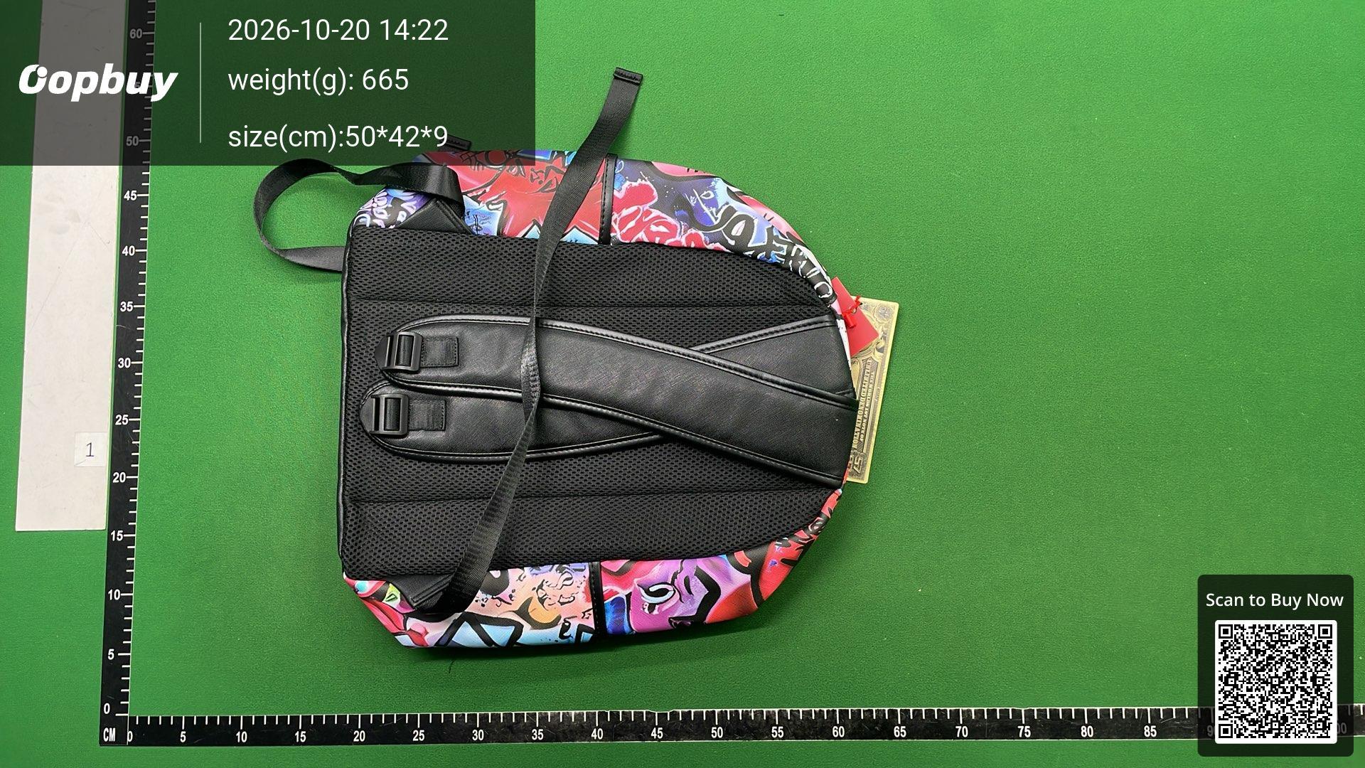 Foto QC 2 de Other Shark Backpack Charcoal Signature Print