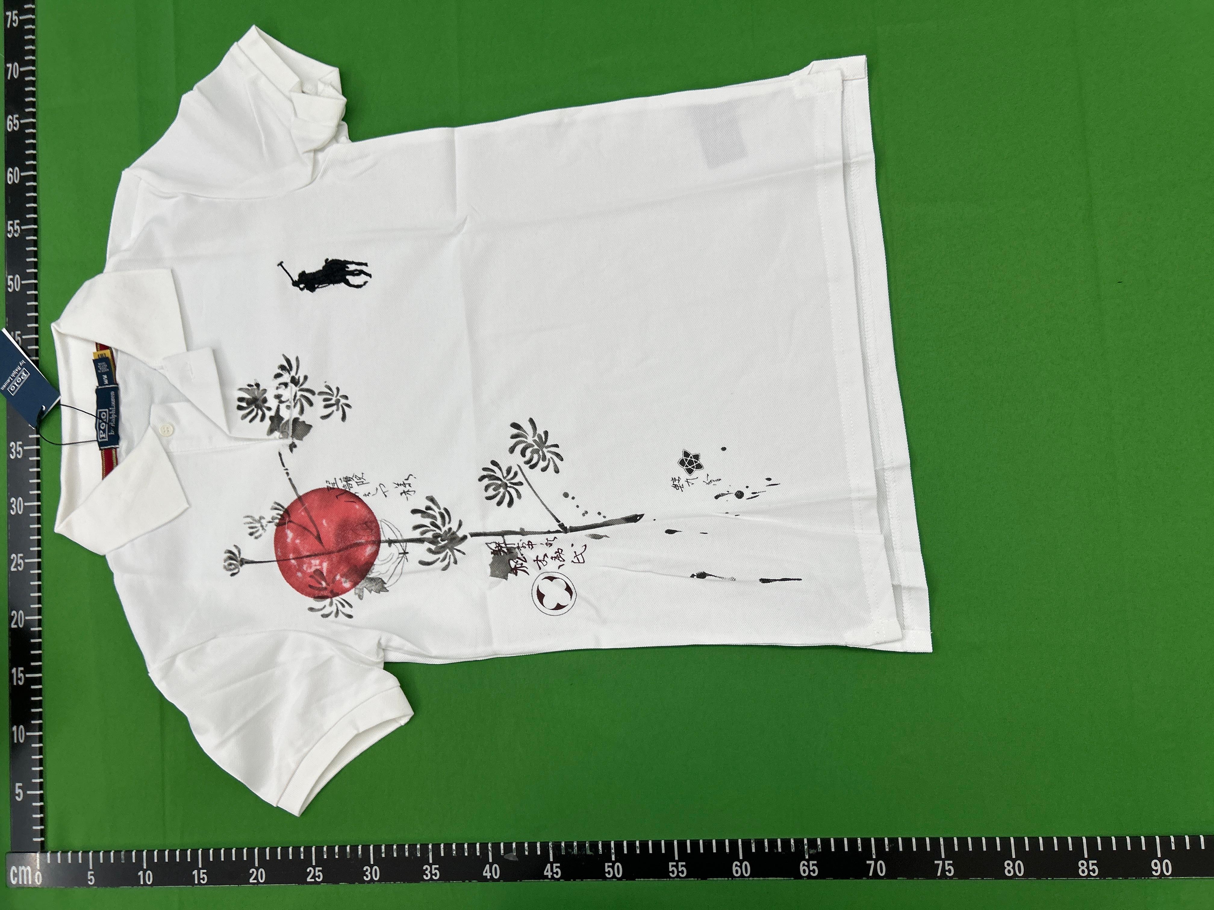 Foto QC 8 de Polo Ralph Lauren Shirt Rising Sun Japanese Graphic White
