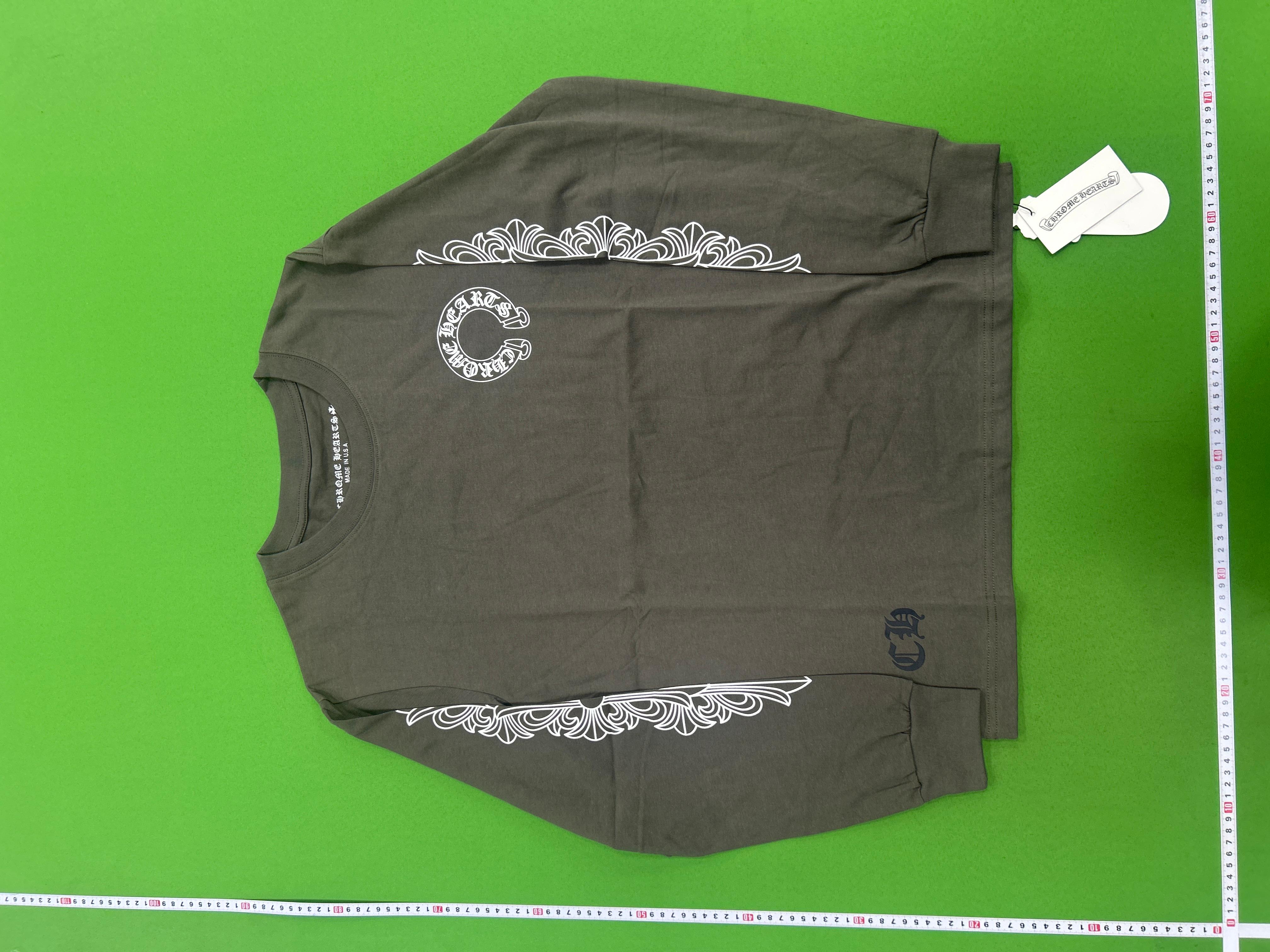 Foto QC 3 de Chrome Hearts Horseshoe Floral Sleeve Zip Up Hoodie Black
