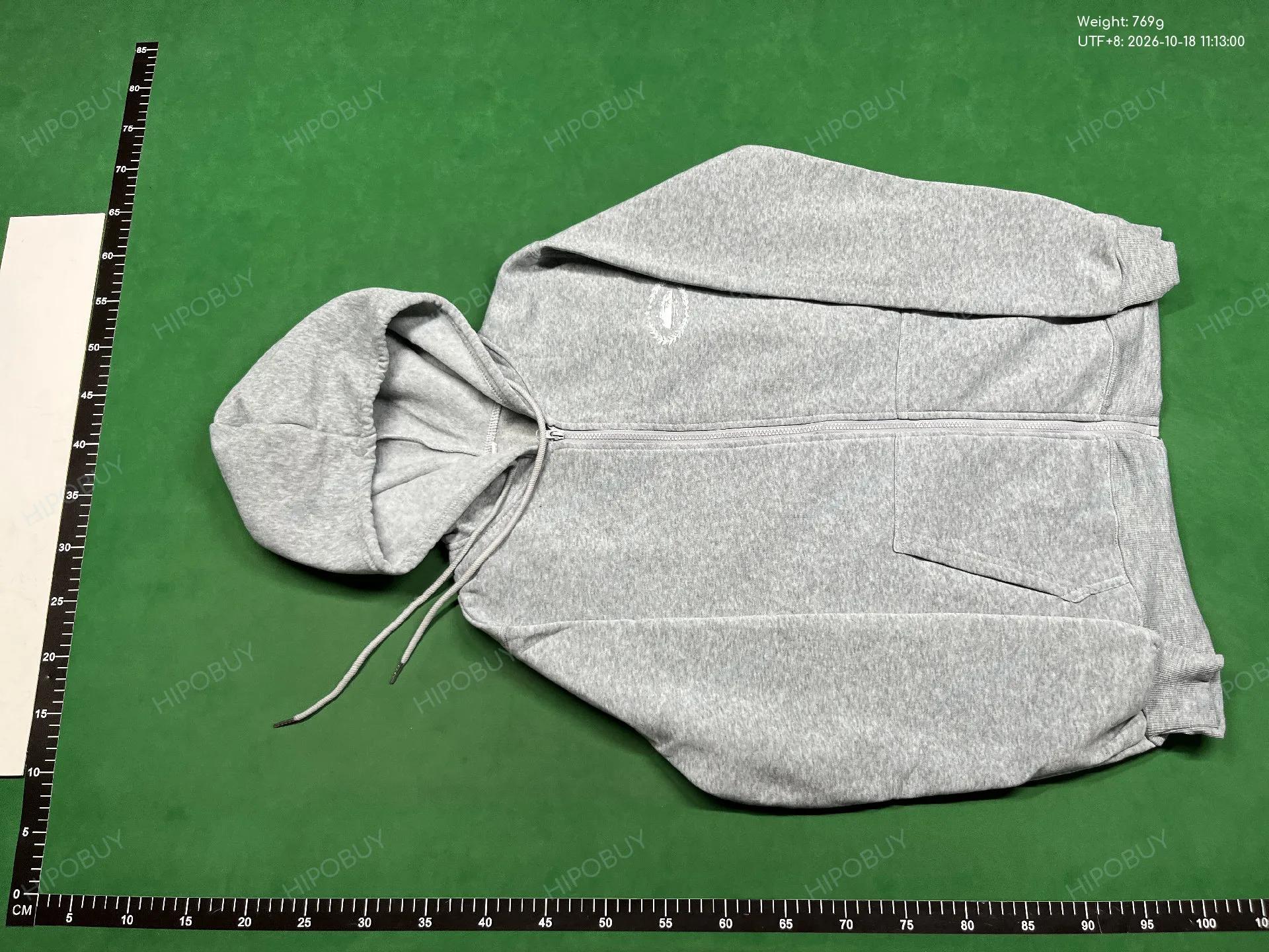 Foto QC 2 de Corteiz HMP Sweatpants Open Hem Heather Grey
