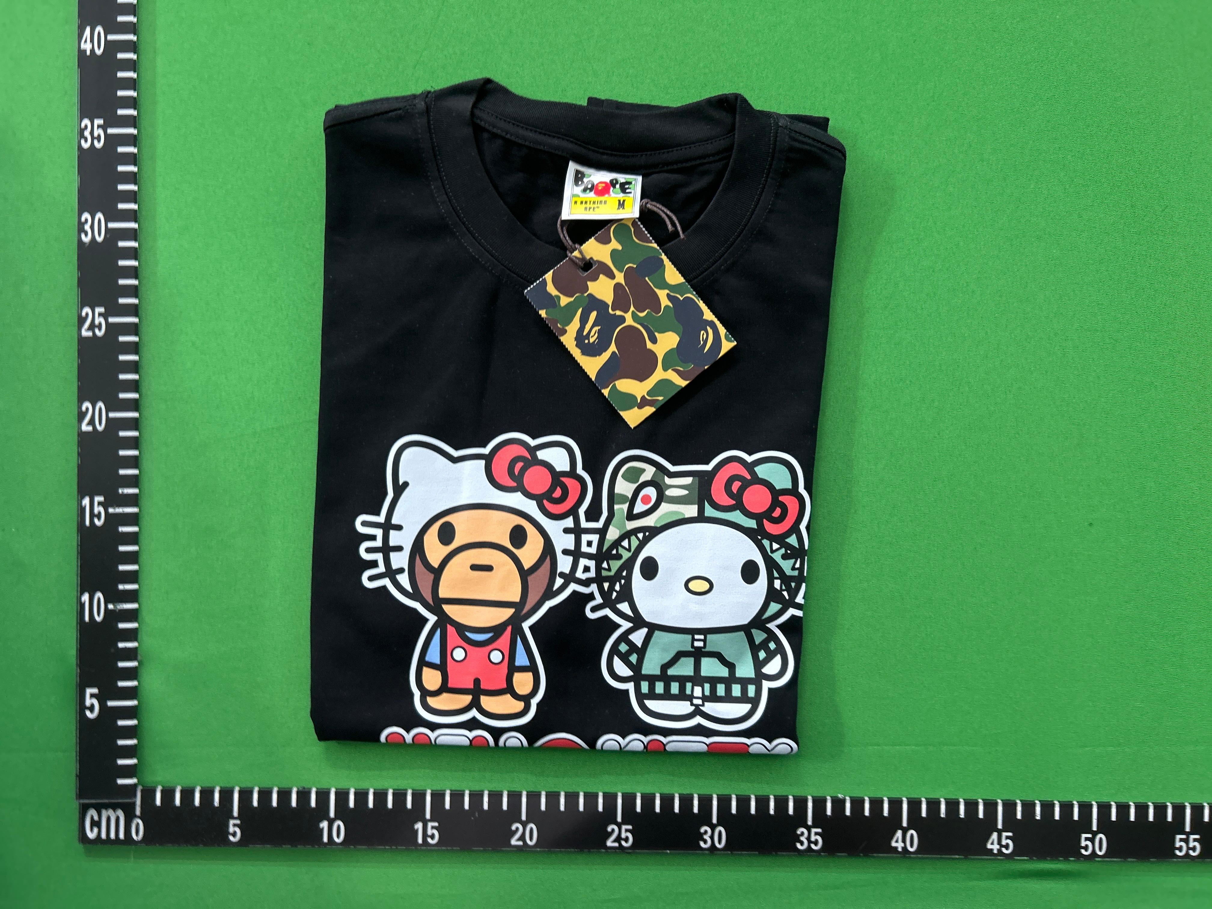 Foto QC 6 de Bape Pompompurin Baby Milo T-shirt White