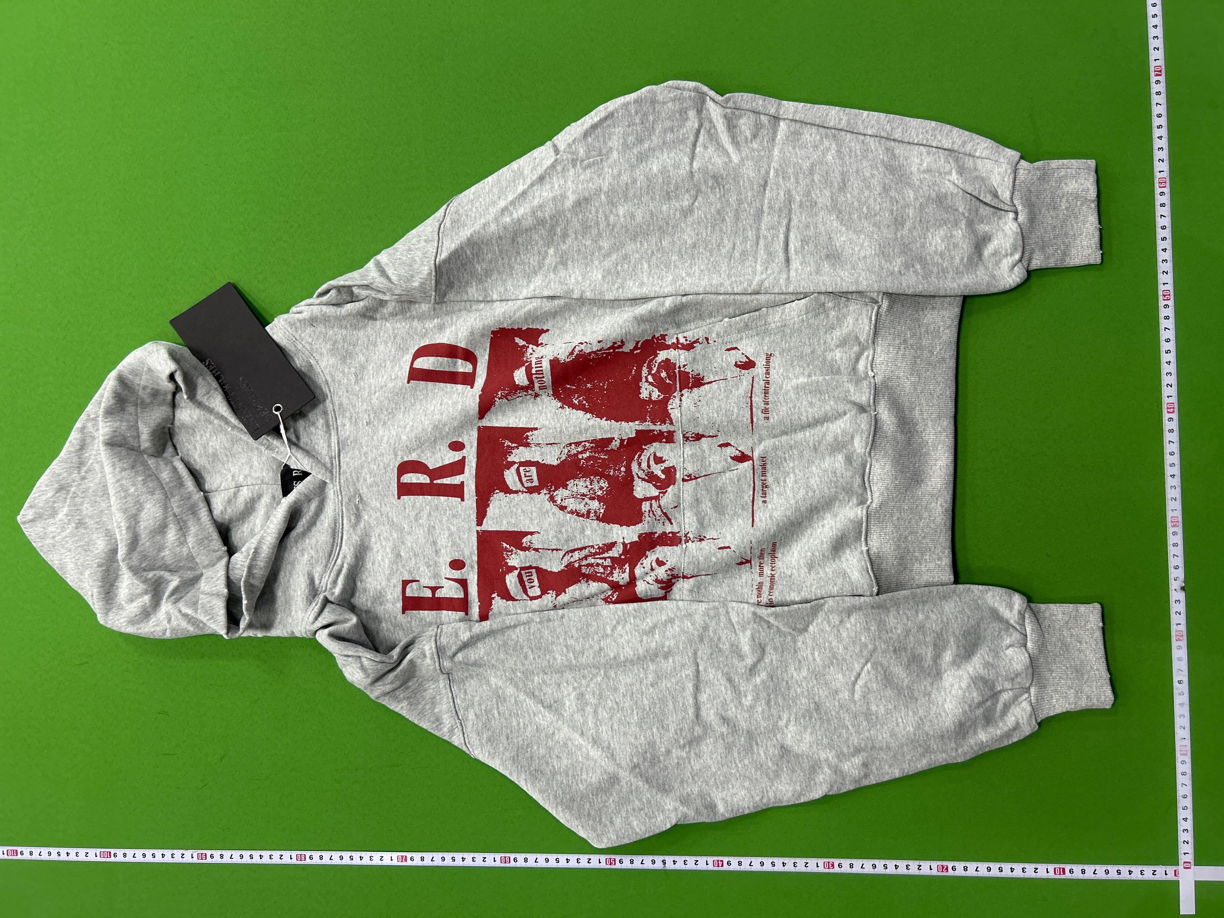Foto QC 6 de Enfants Riches Déprimés G. Metzger Melancholic Rich Second-Generation Hooded Jacket Portrait Slogan Faded Black