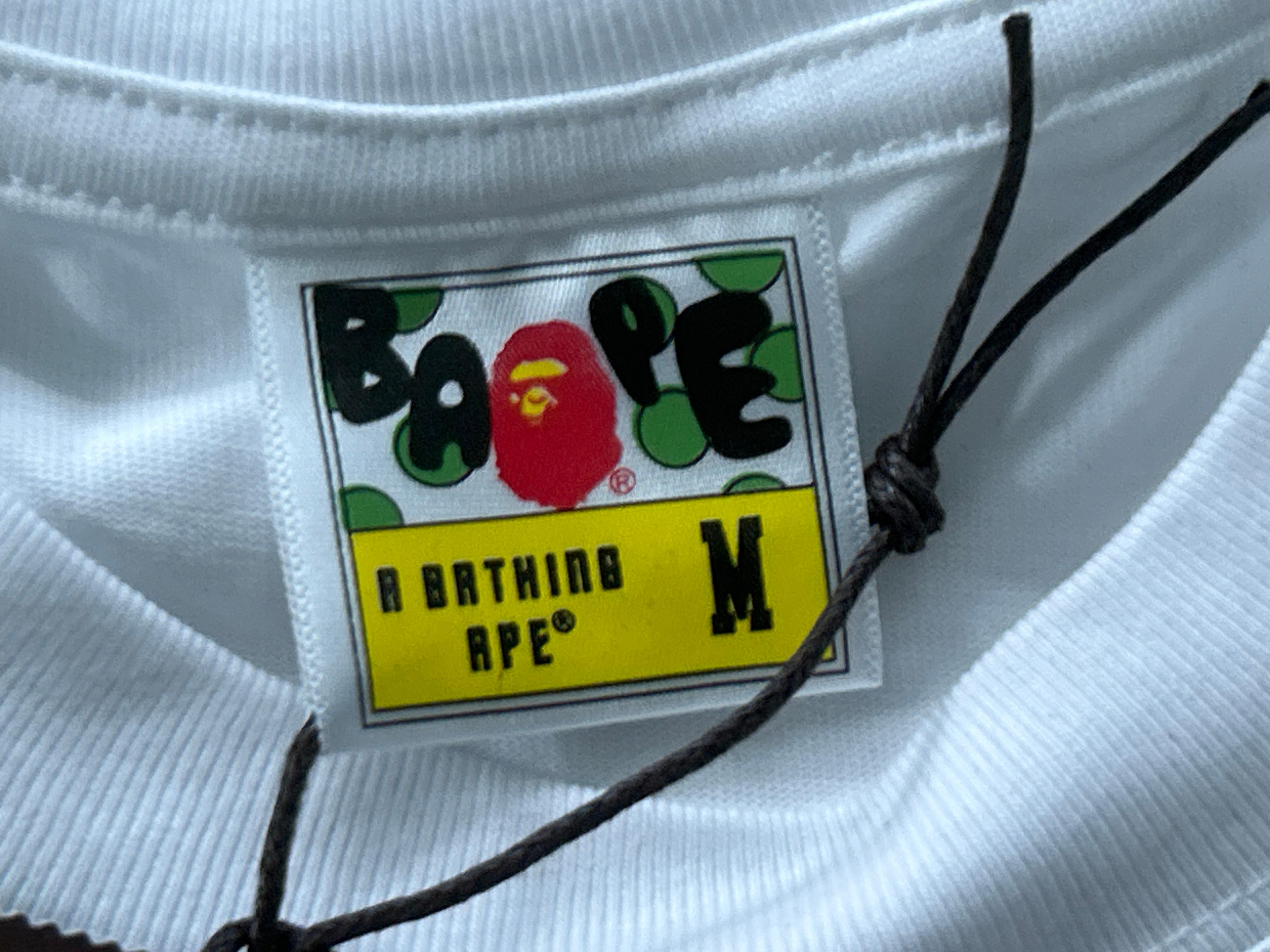 Foto QC 2 de Bape Pompompurin Baby Milo T-shirt White