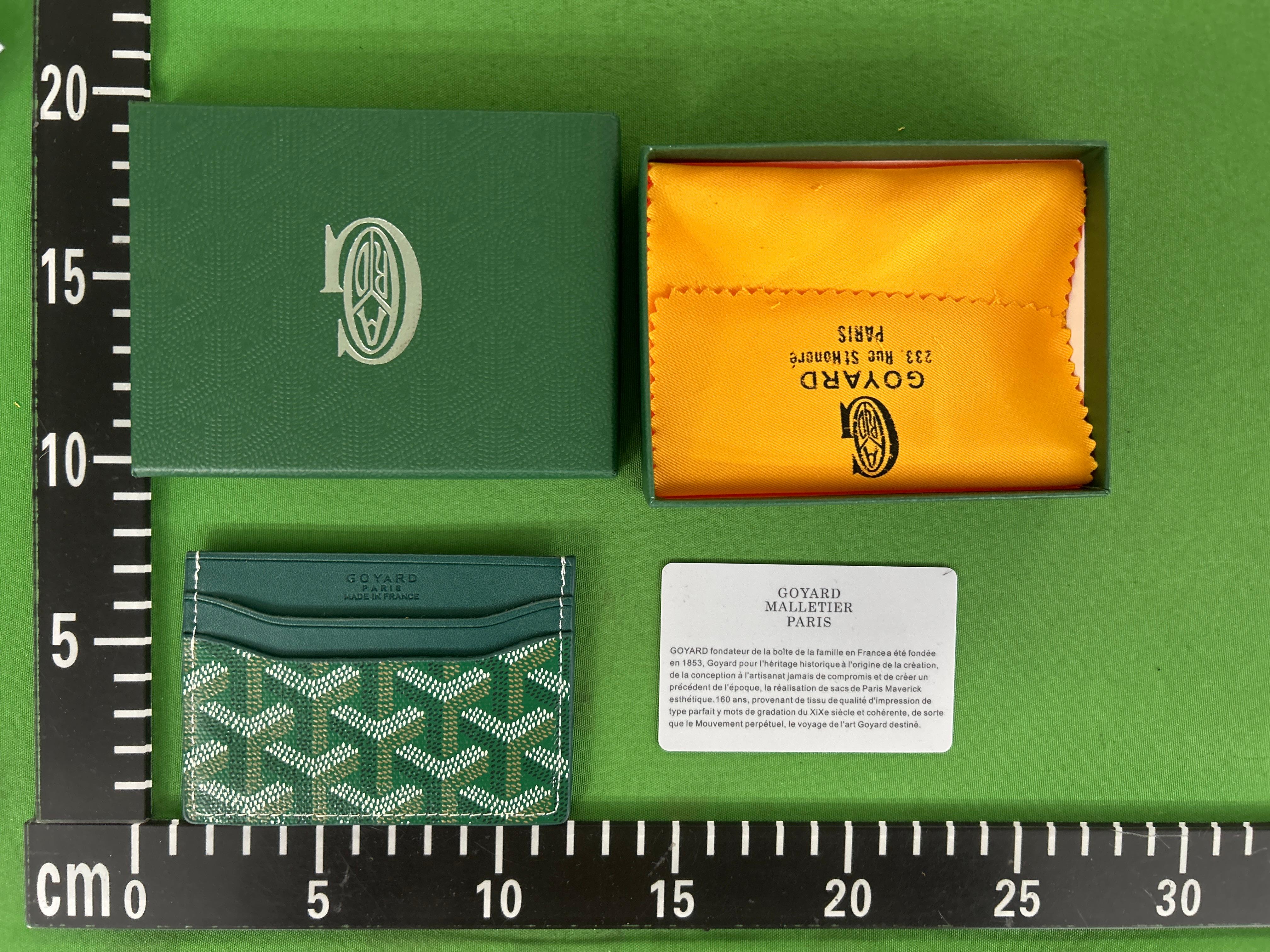 Foto QC 5 de Goyard Saint Sulpice Card Holder Goyardine Black