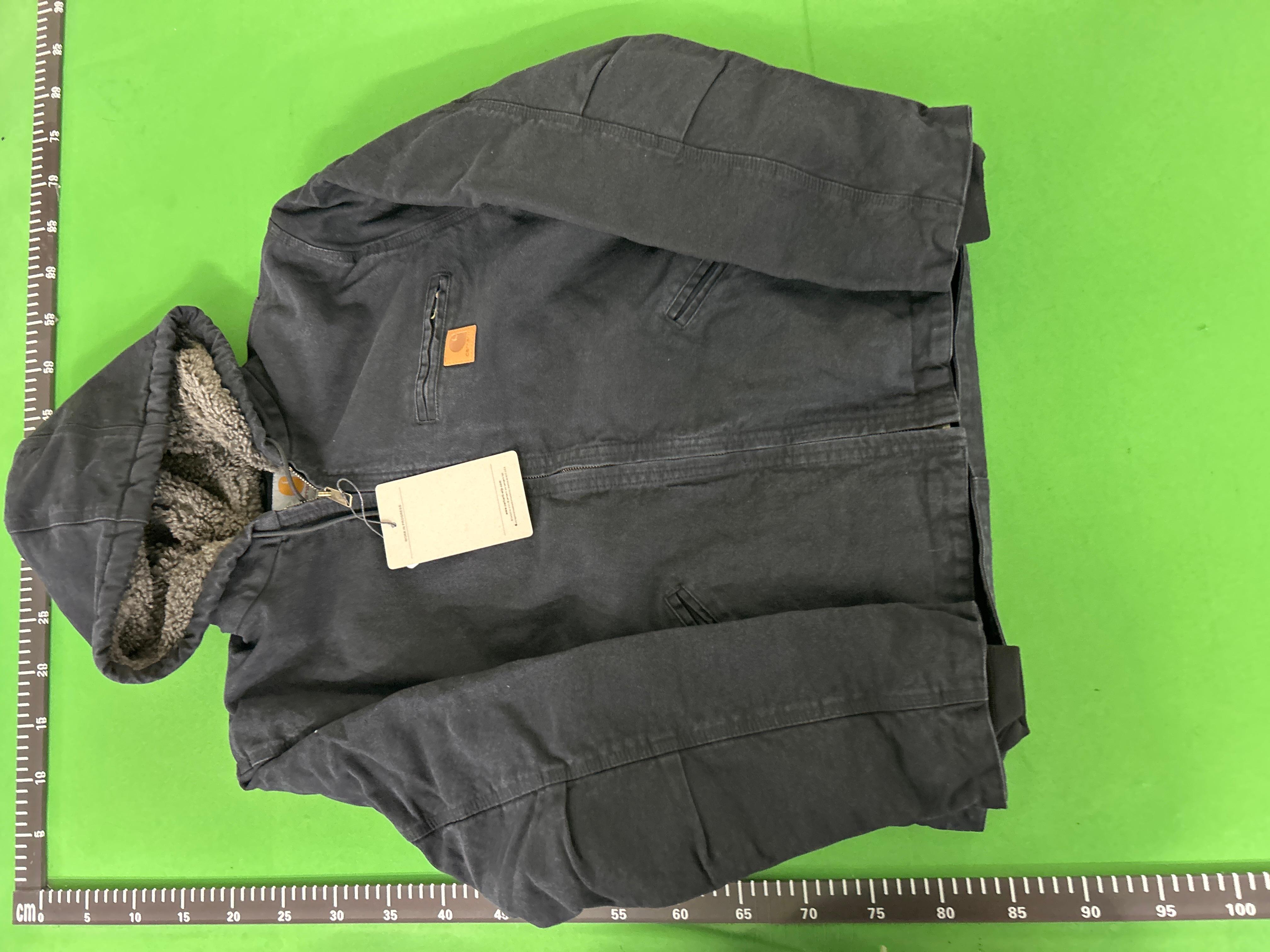 Foto QC 7 de Carhartt J141 Sierra Hooded Jacket Sherpa-Lined Black