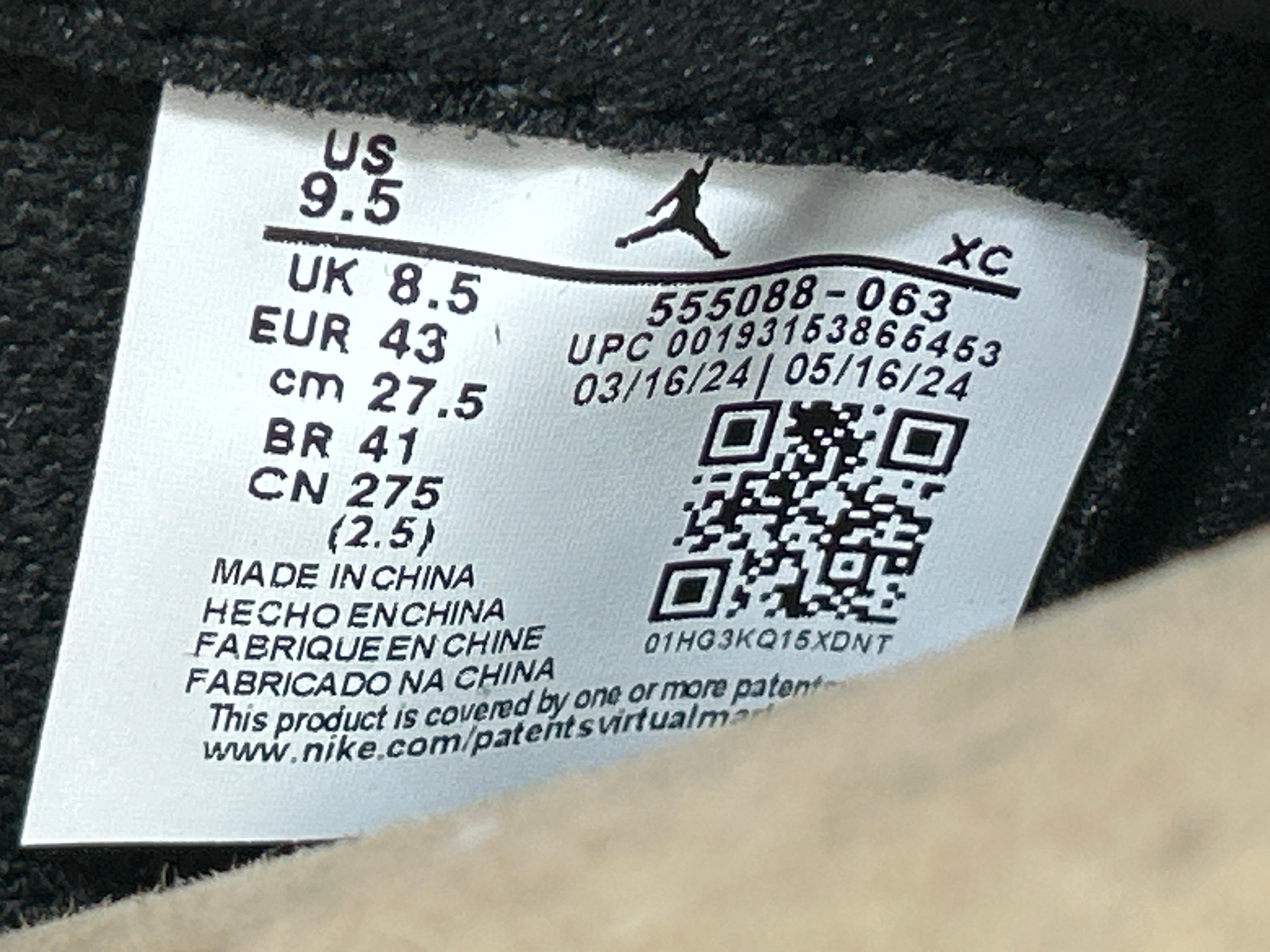 Foto QC 7 de Jordan 1 Retro High OG Reverse Shattered Backboard 555088-113