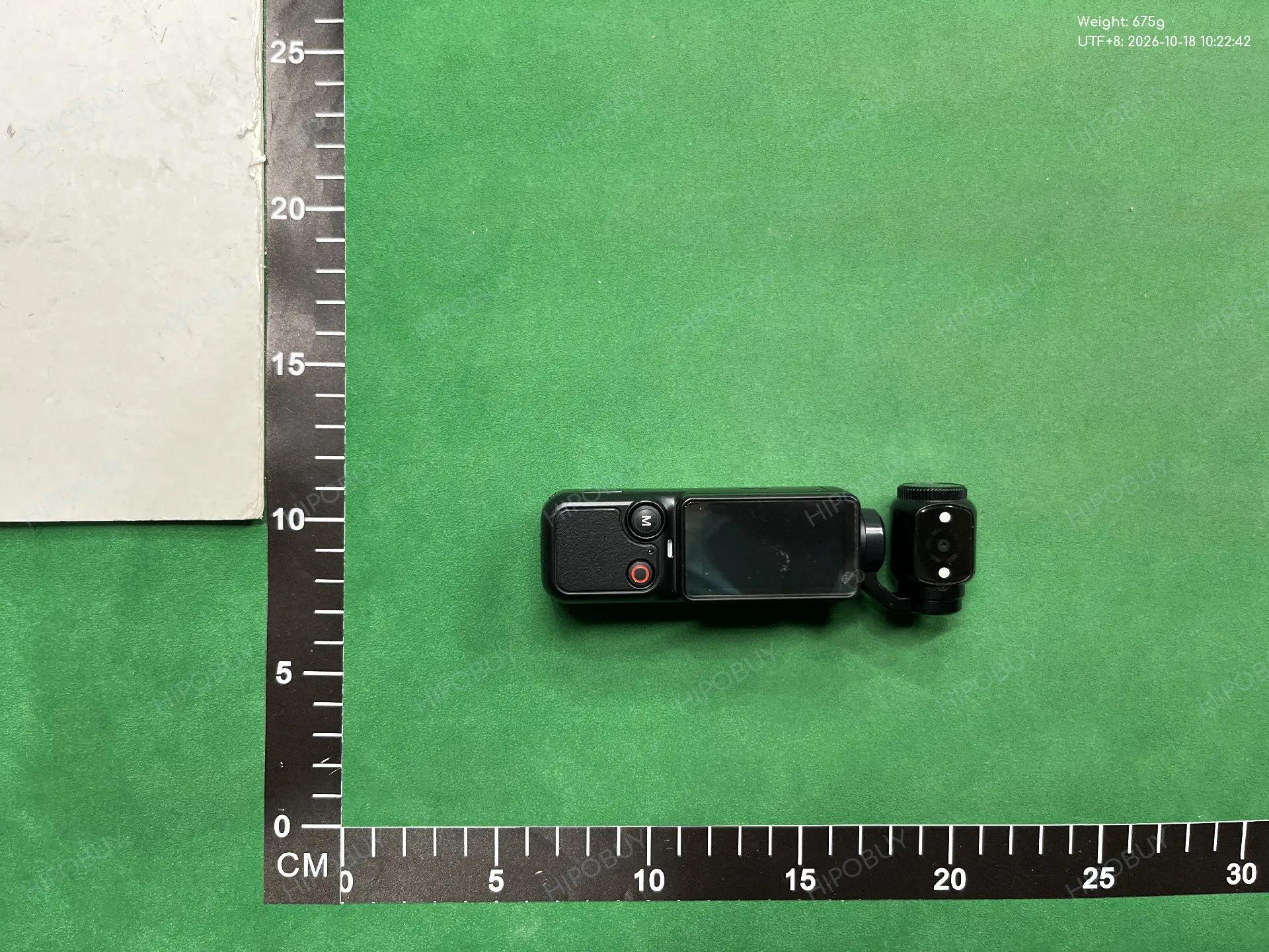 Foto QC 1 de Generic Pocket Gimbal Camera Action Camera Deep Black