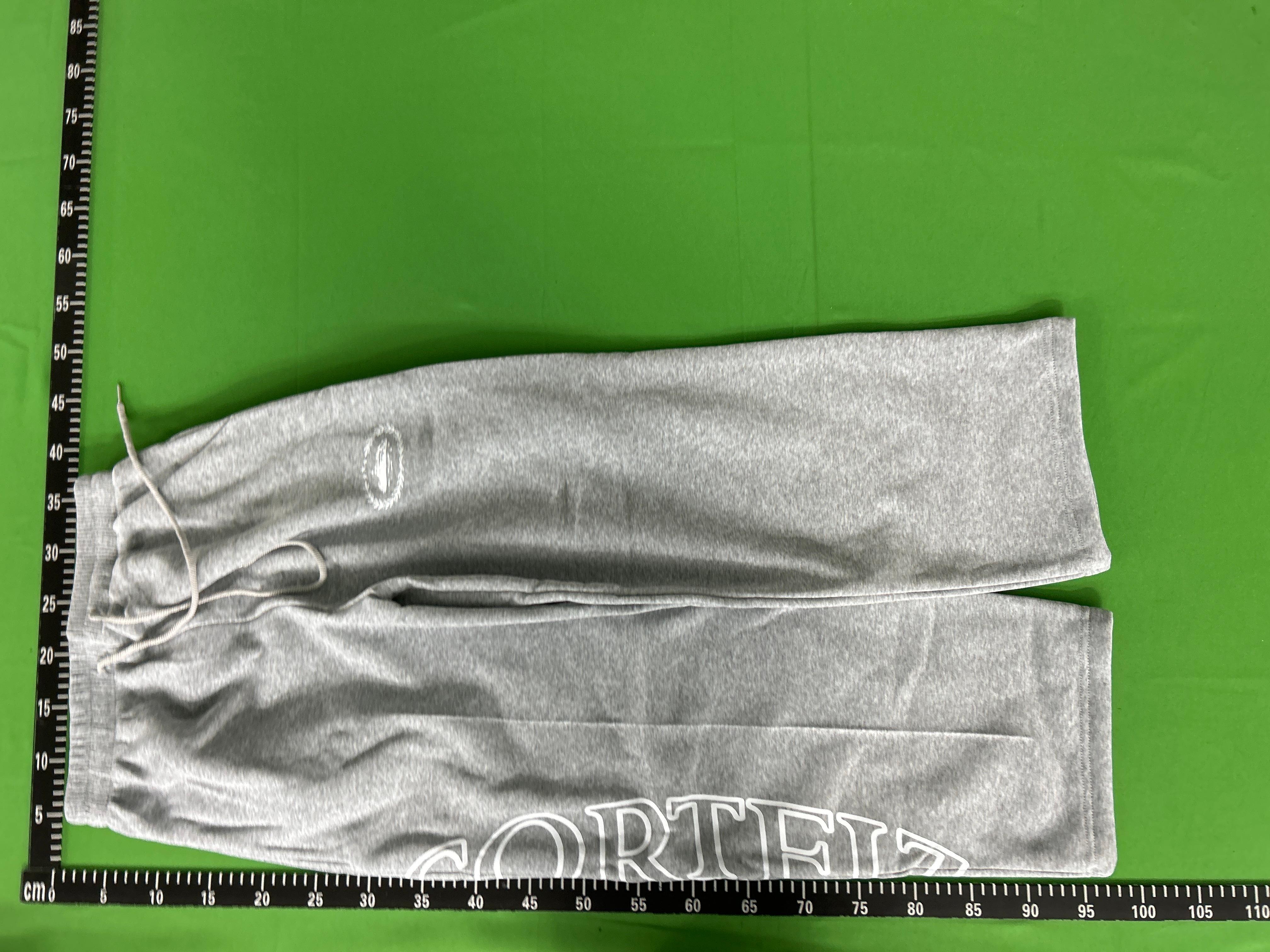 Foto QC 7 de Corteiz HMP Sweatpants Open Hem Heather Grey