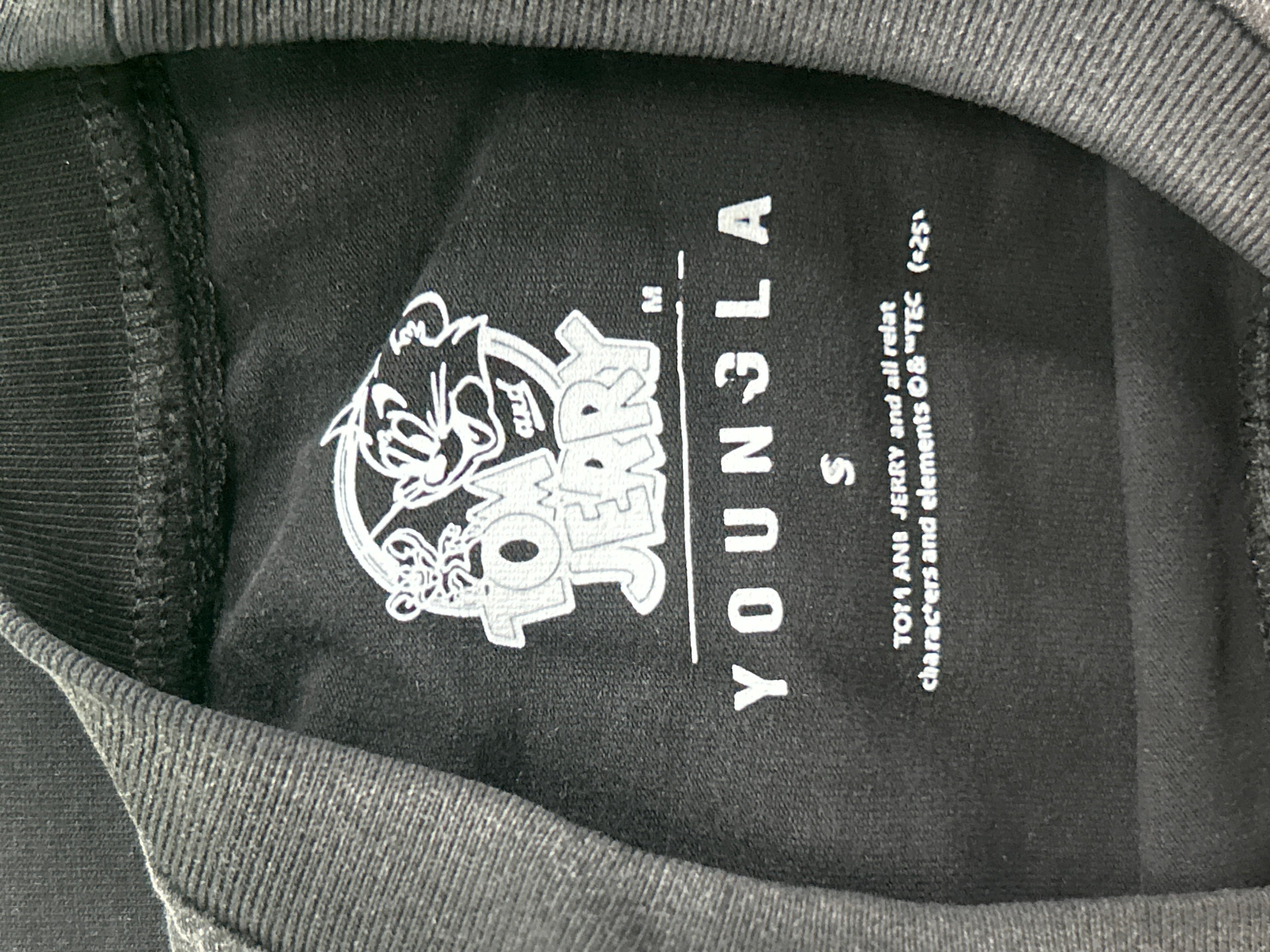 Foto QC 6 de YoungLA x Tom & Jerry 4082 T-shirt Fight Time Beige