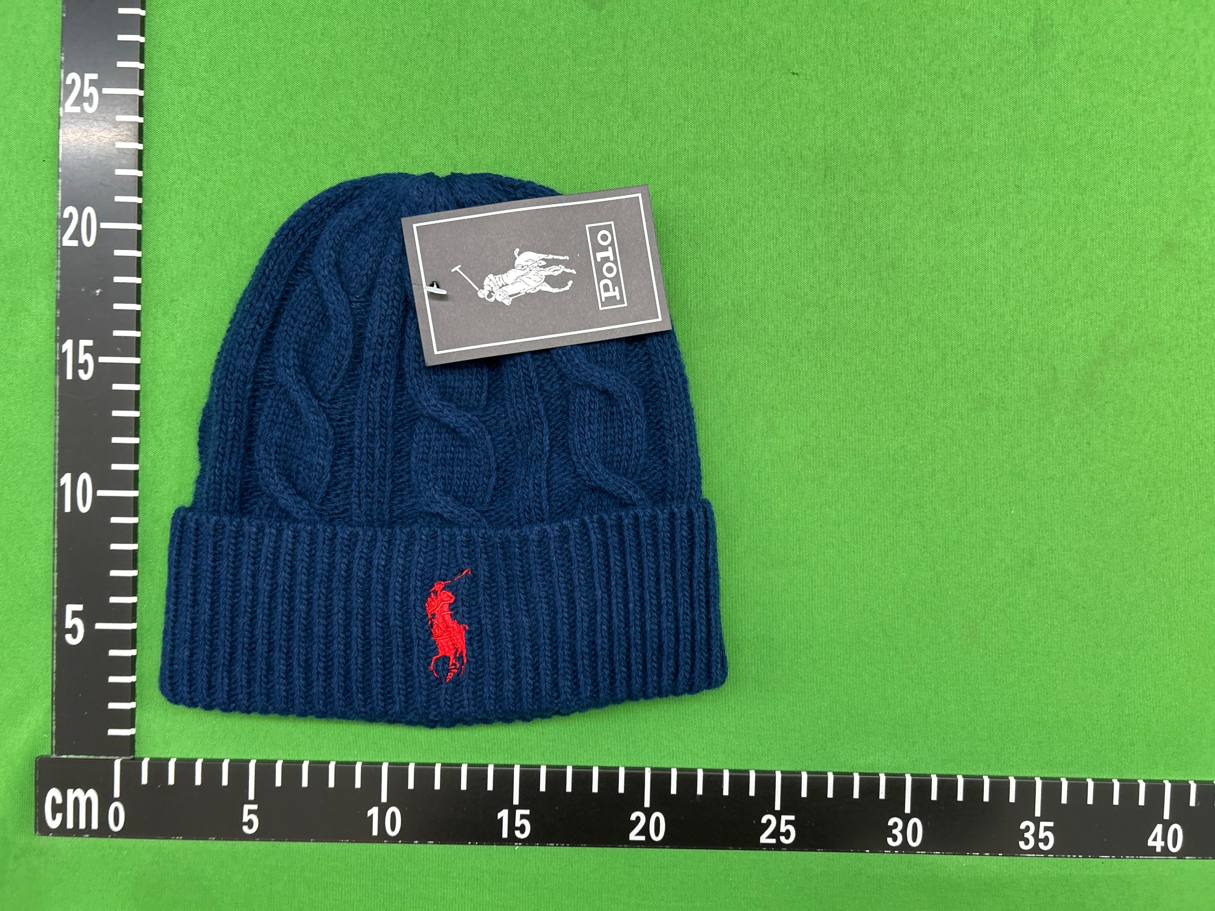 Foto QC 7 de Polo Ralph Lauren Cable-Knit Beanie Navy
