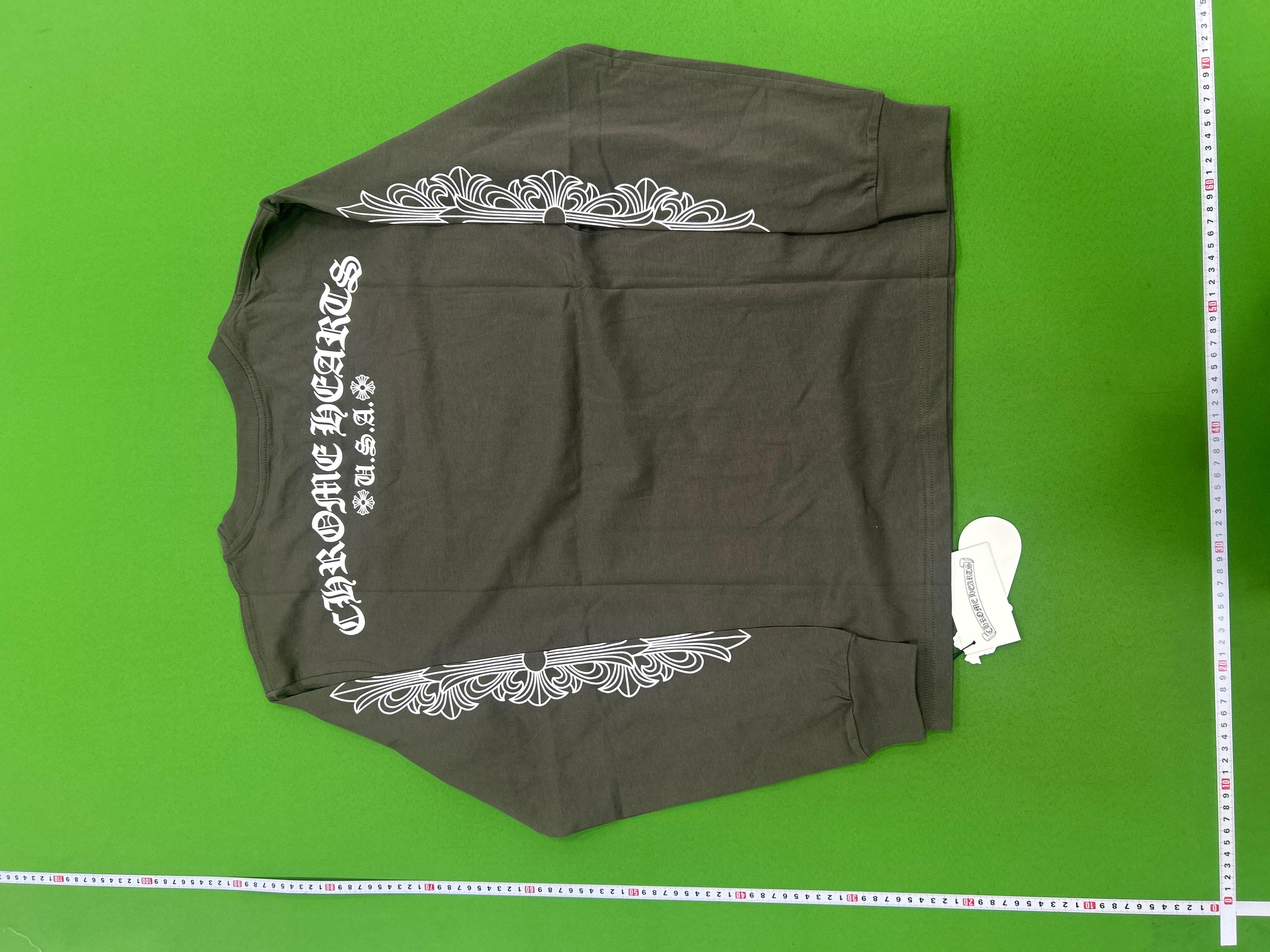 Foto QC 4 de Chrome Hearts Horseshoe Floral Sleeve Zip Up Hoodie Black