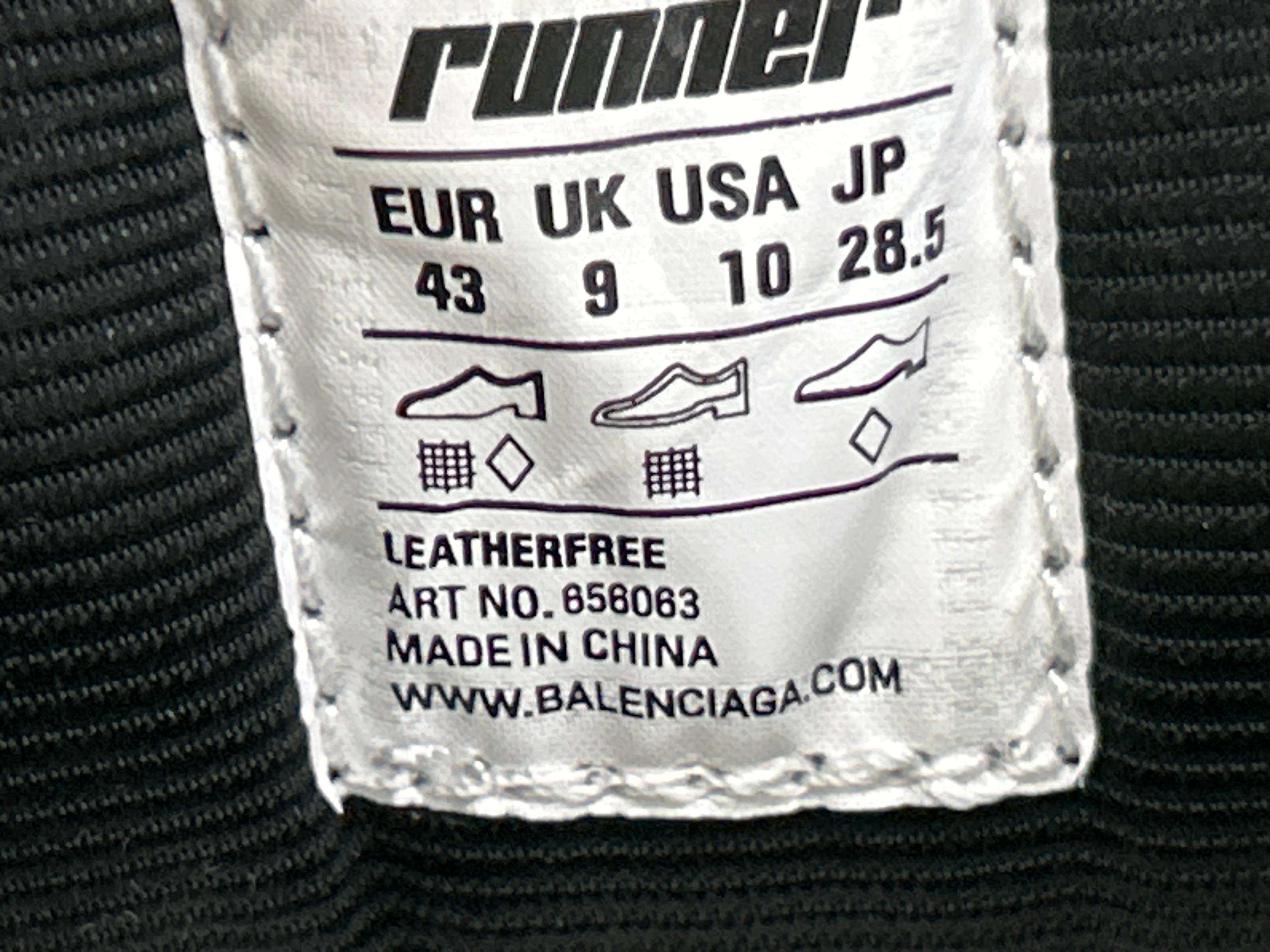 Foto QC 6 de Balenciaga Runner LED Black 853225 WRNLD 1000
