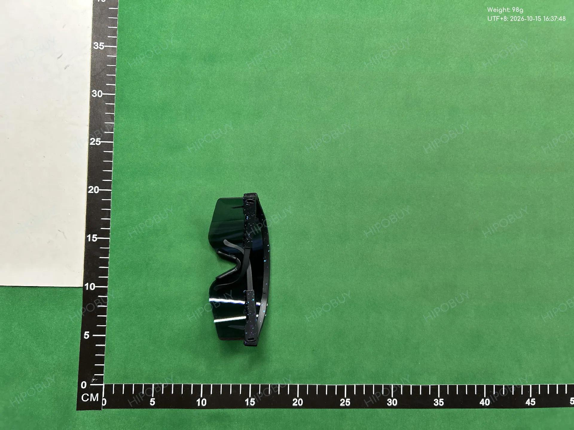 Foto QC 2 de Other Shield Plastic Sunglasses White Purple Green (DX144)
