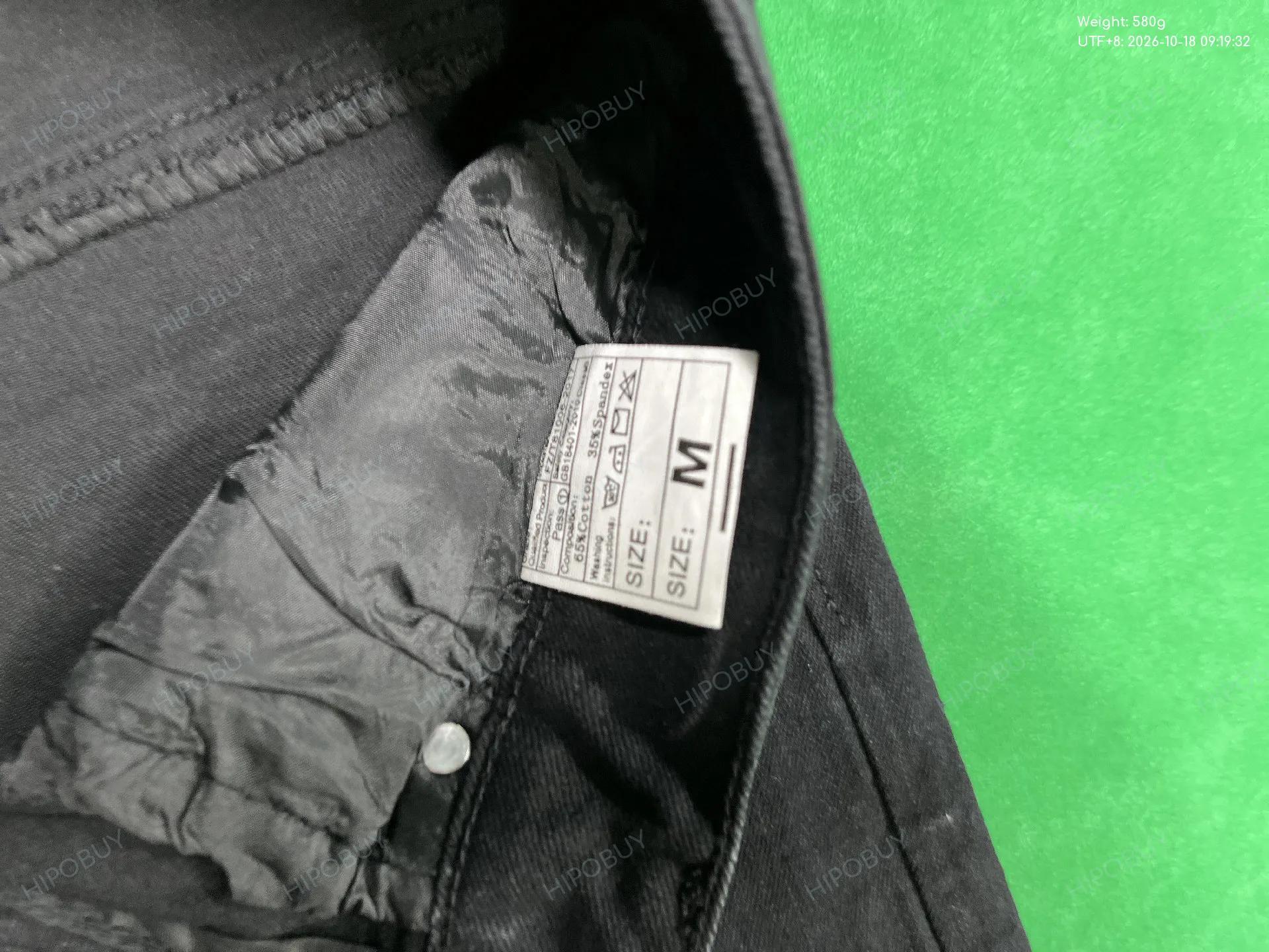 Foto QC 5 de Purple Brand P001 Jeans Black Resin 3D Black