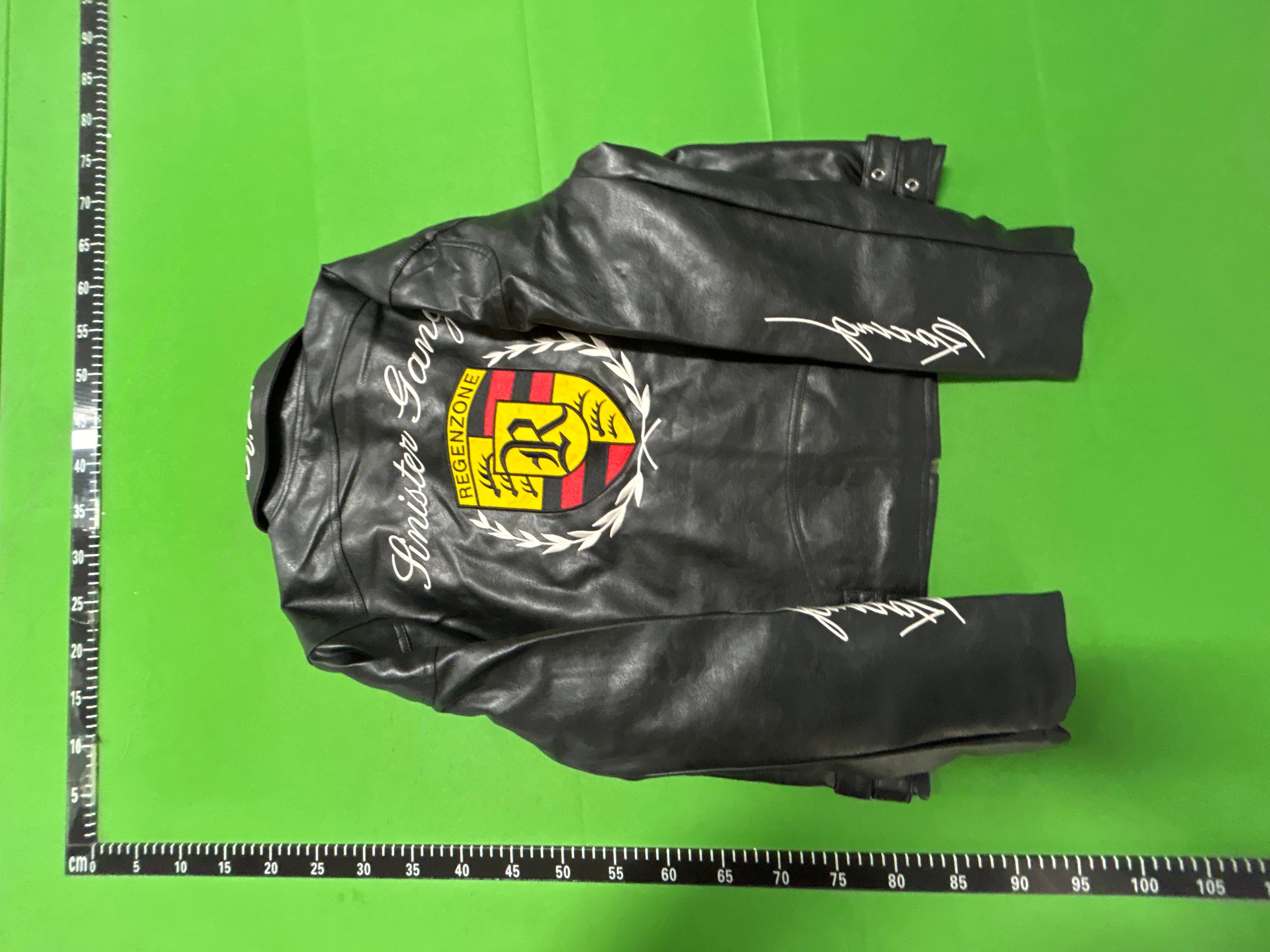 Foto QC 8 de The Weeknd Toronto Raptors Varsity Jacket Studded PU Leather Black