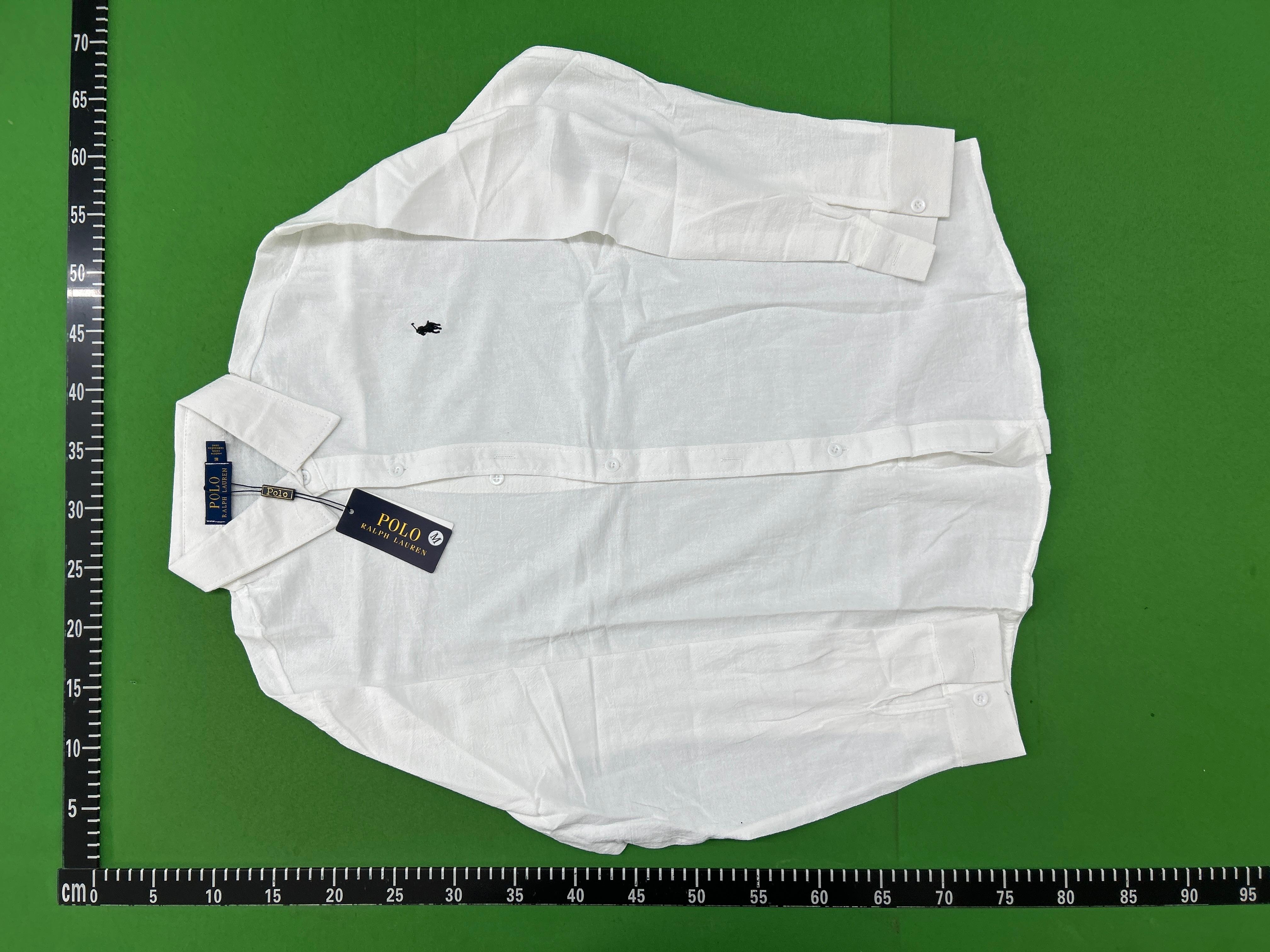 Foto QC 7 de Polo Ralph Lauren Shirt Short Sleeve Linen White