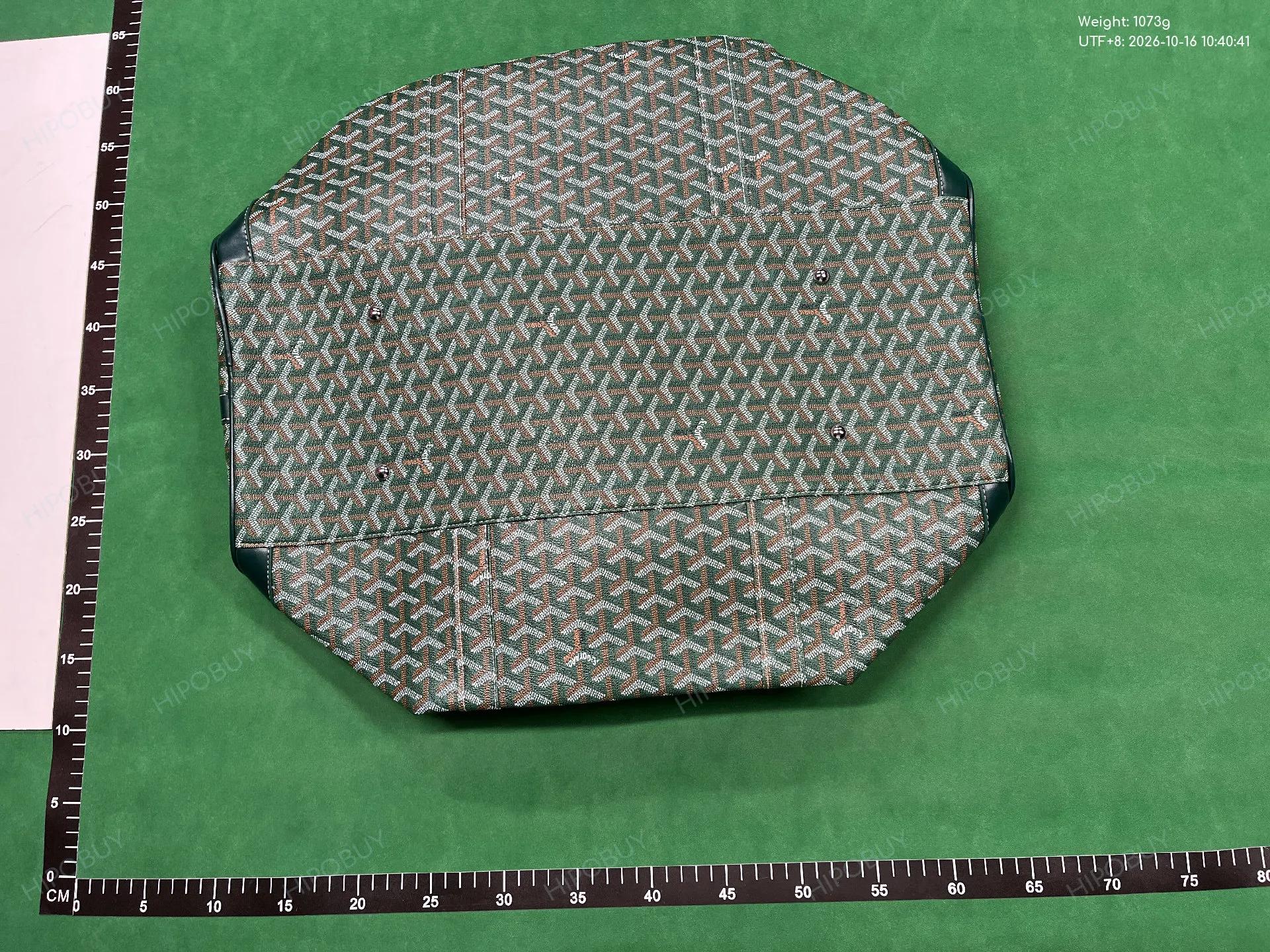 Foto QC 6 de Goyard Travel Bag Green Goyardine Canvas