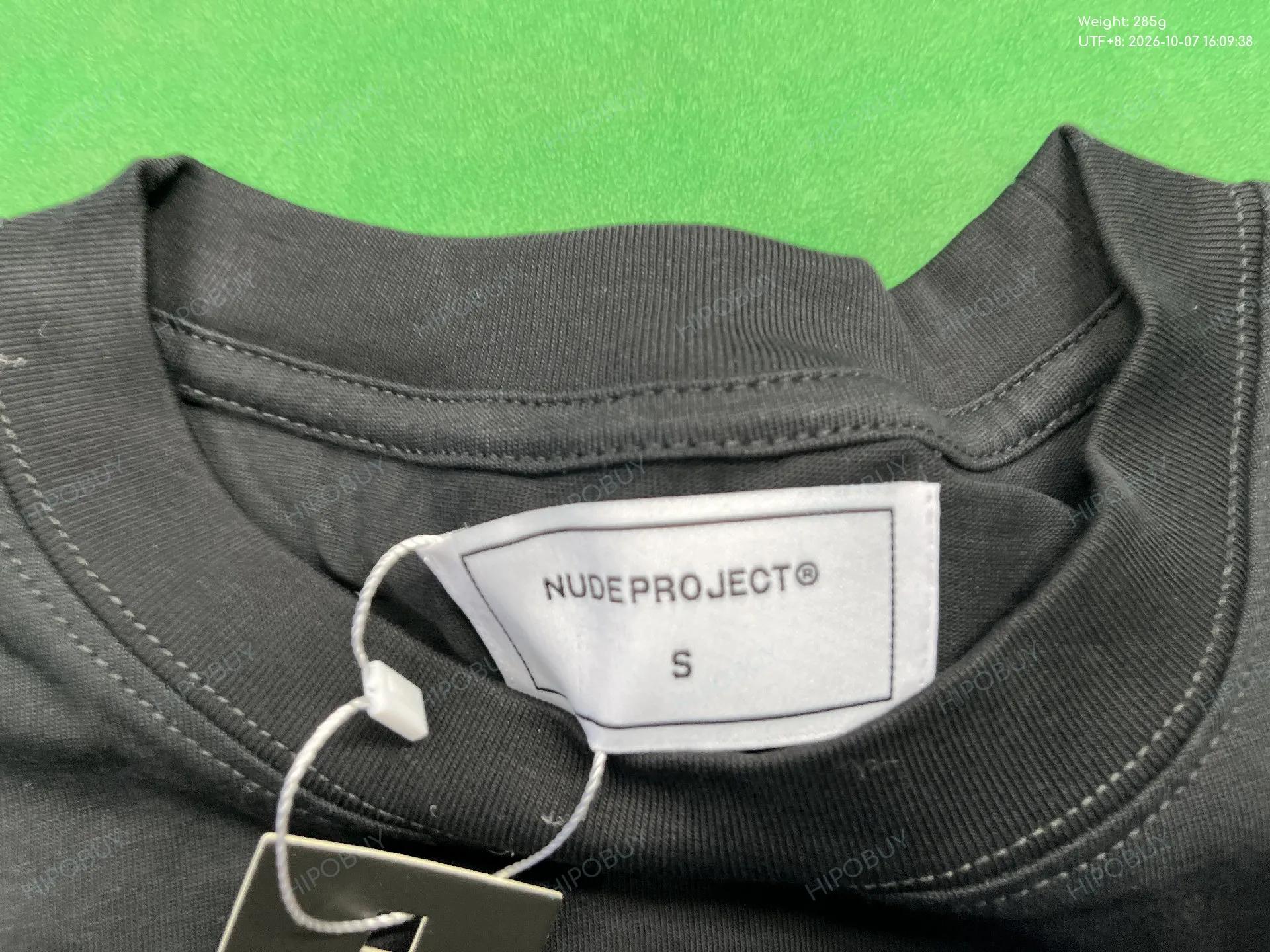 Foto QC 5 de Nude Project T-shirt Respected Locally Known Globally Heather Grey