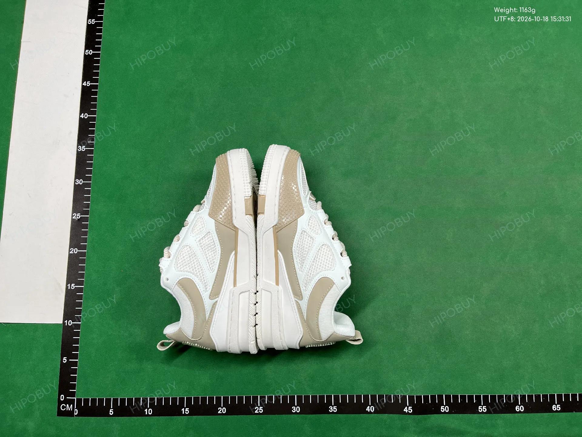 Foto QC 4 de Louis Vuitton LV Skate Grained Leather Low Monogram Flower Blue